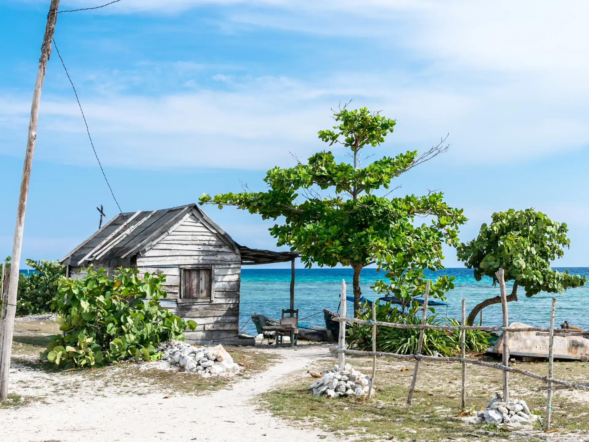 shutterstock_353817056 Fisherman's cottage by the sea in Playa de Giron, Cuba..jpg
