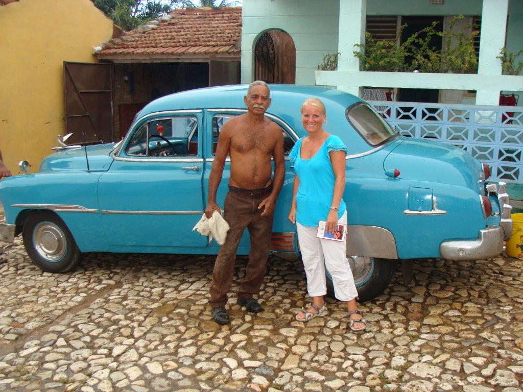 Lisbeth fra Check Point Travel på besøg i Trinidad