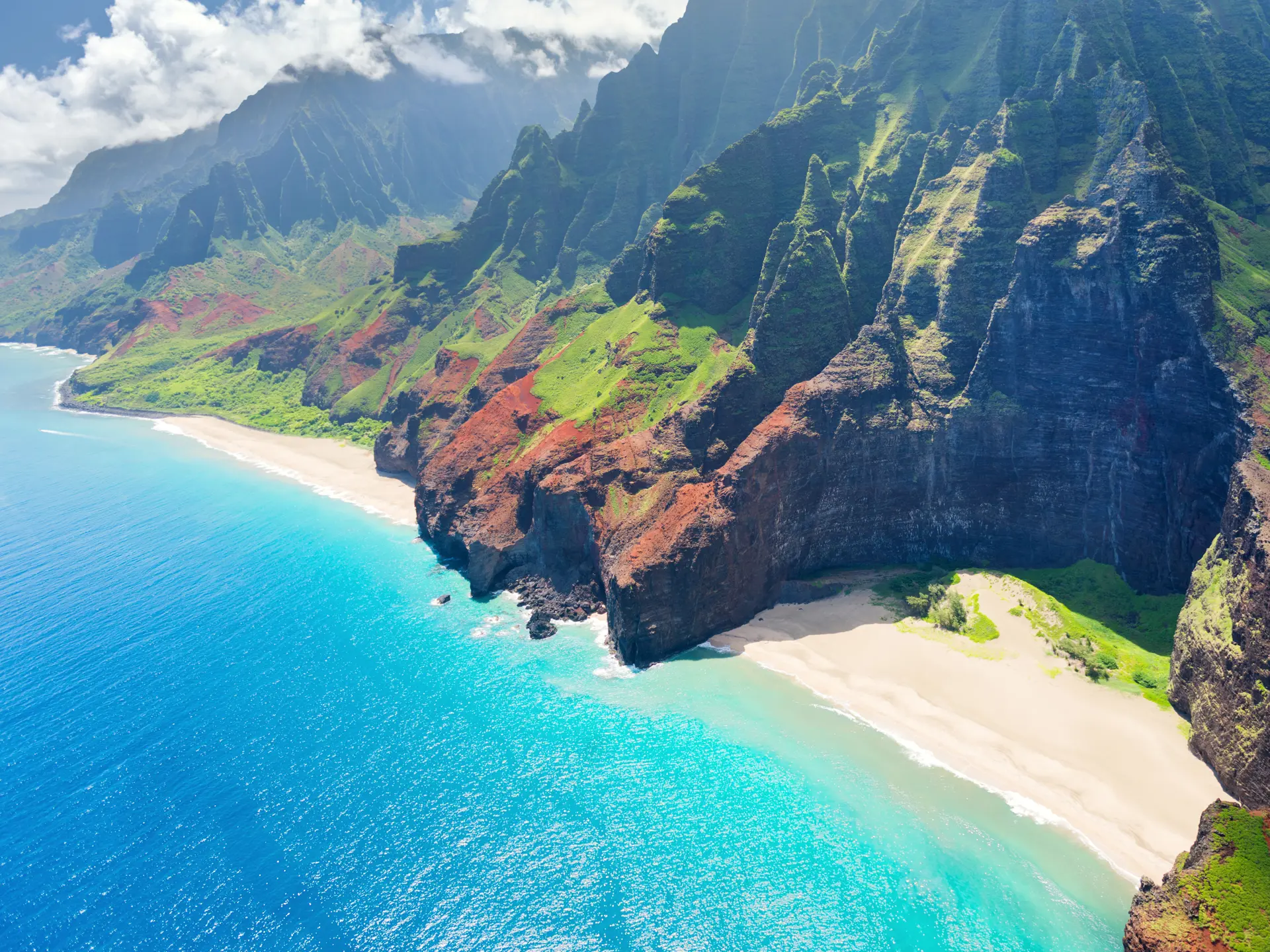 View on Na Pali Coast on Kauai island on Hawaii in a sunny day.jpg