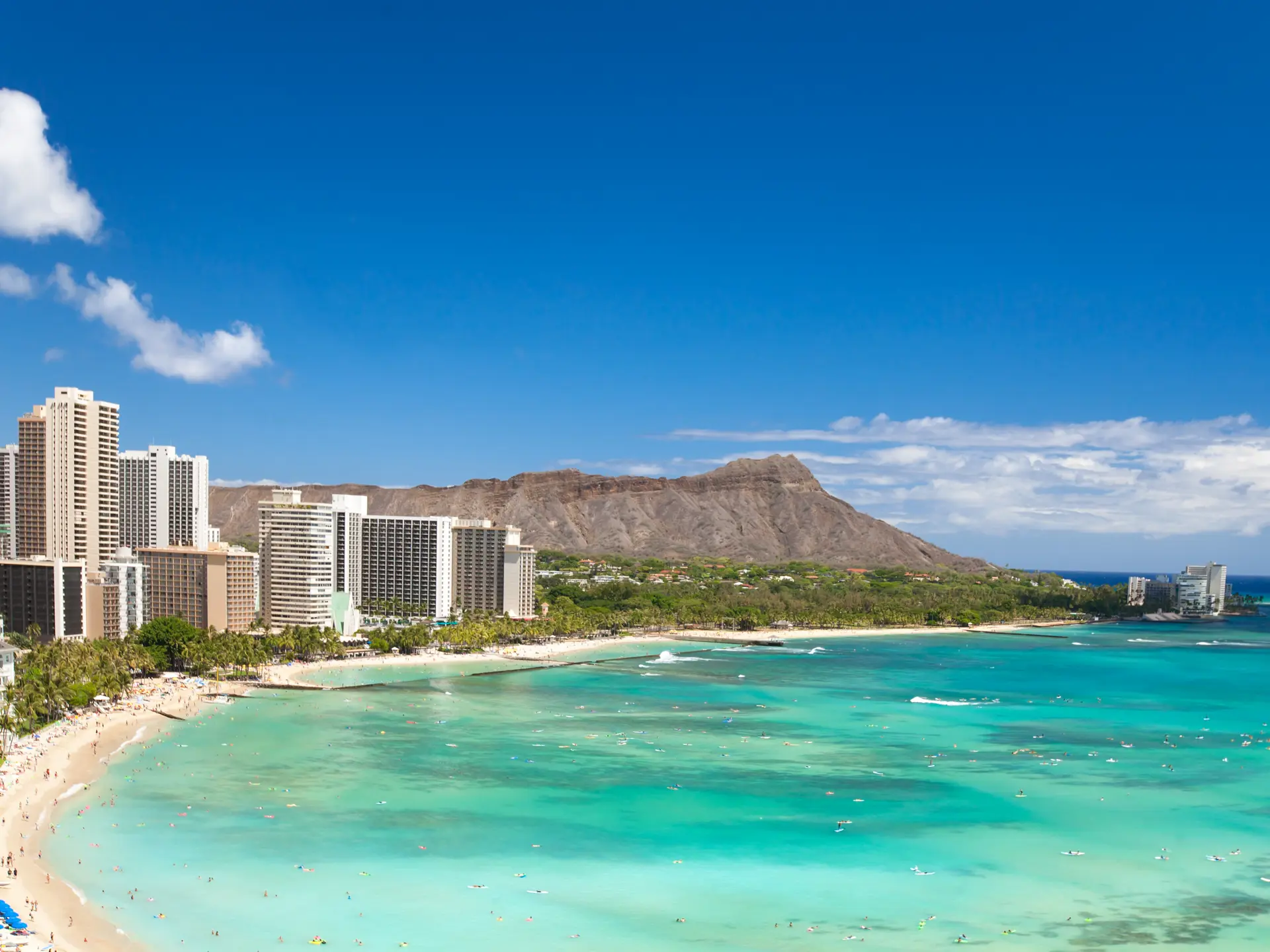 Waikiki beach Oahu