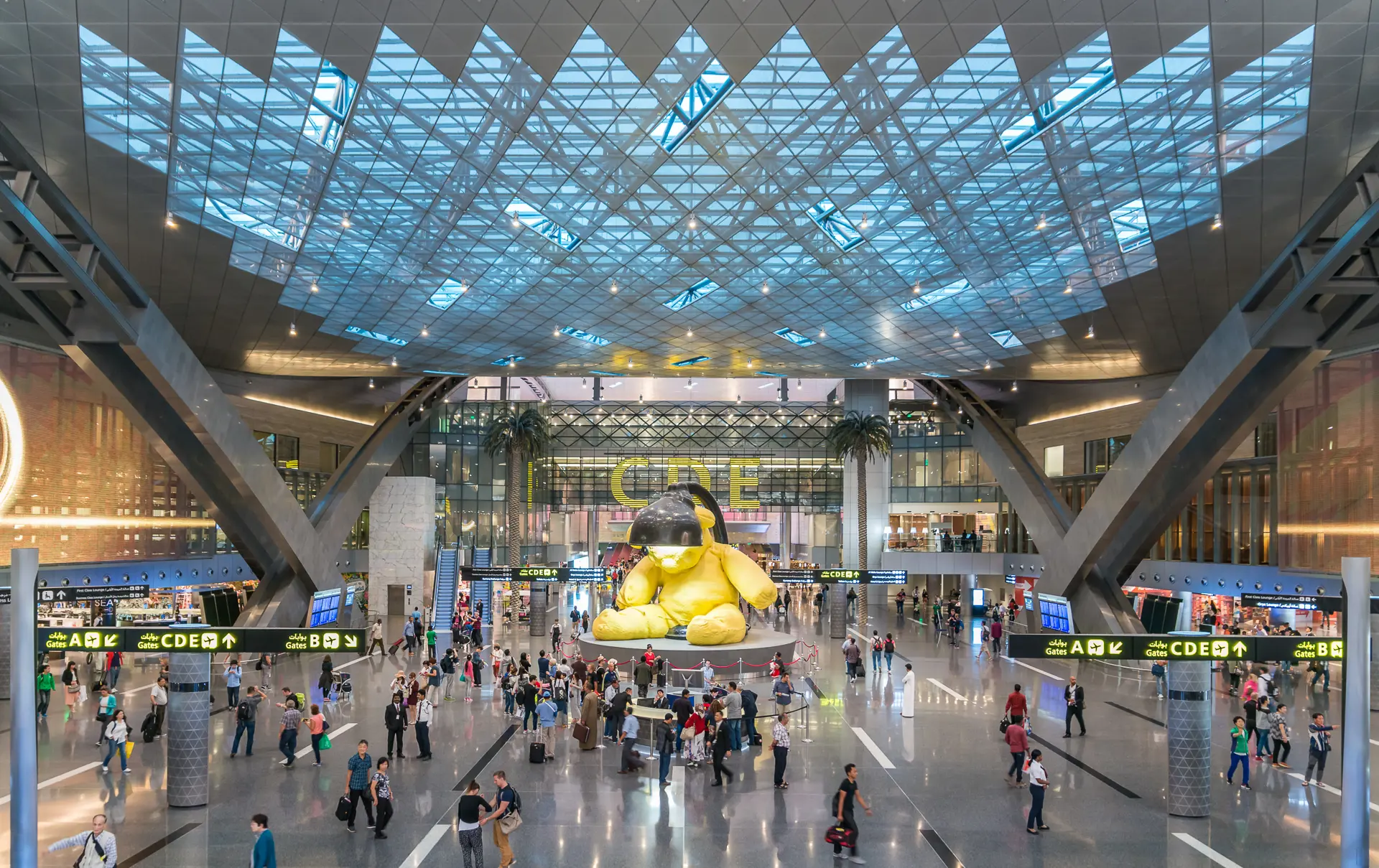 Doha Lufthavn Qatar Hub