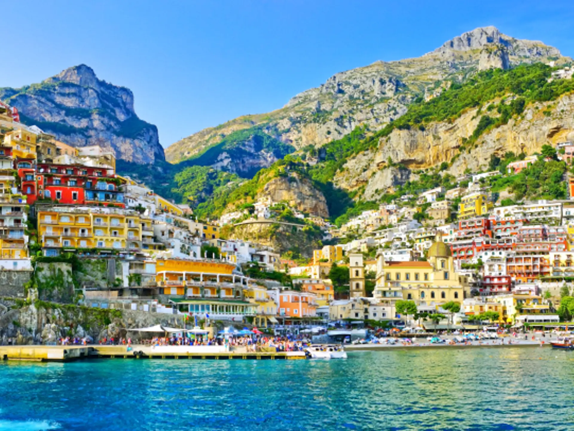 Tag med kystbåden til Positano