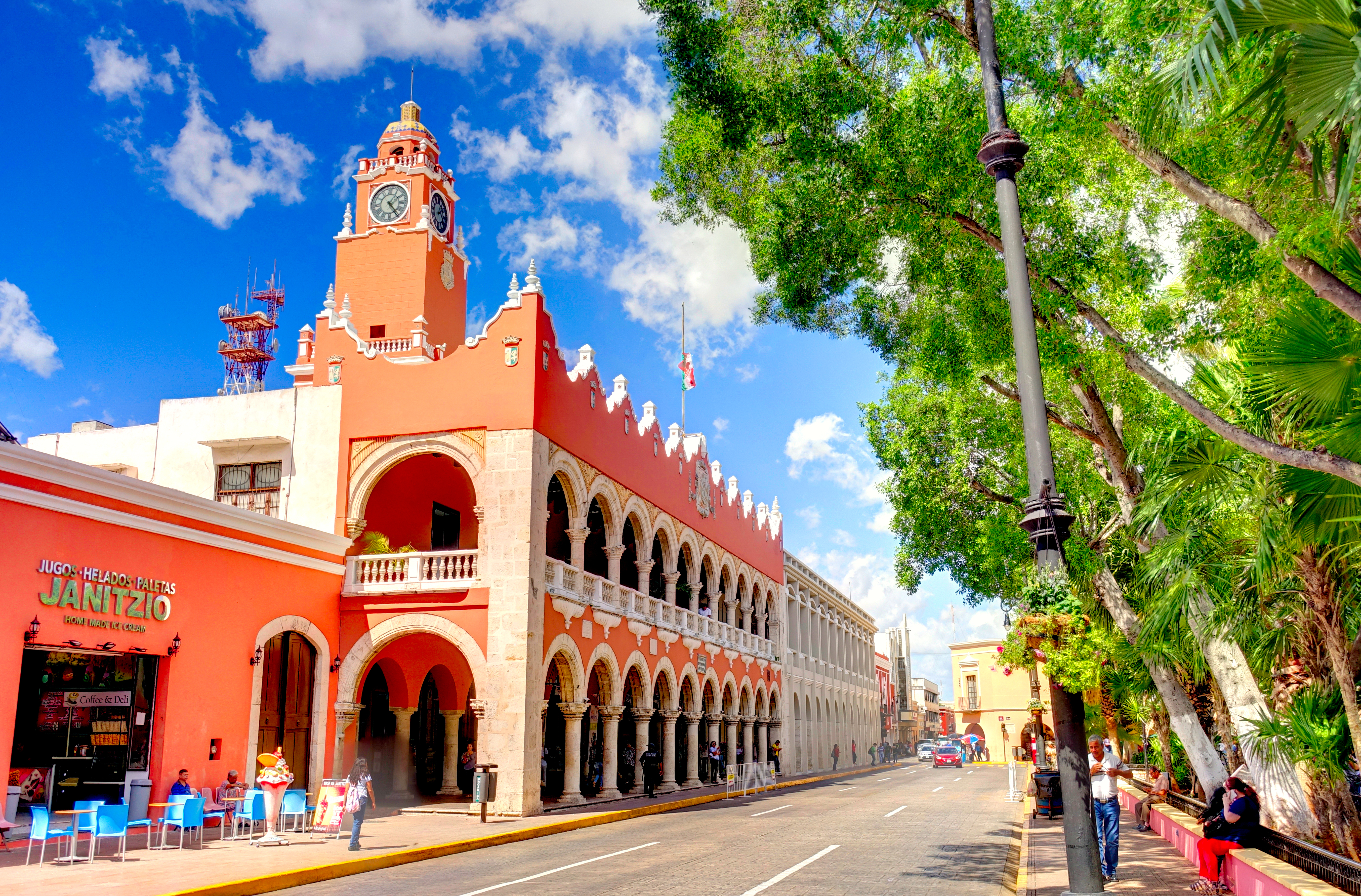 Shutterstock 1683358102 (Merida, Mexico January 2017 Historical Center In Sunny Weather, HDR Image)