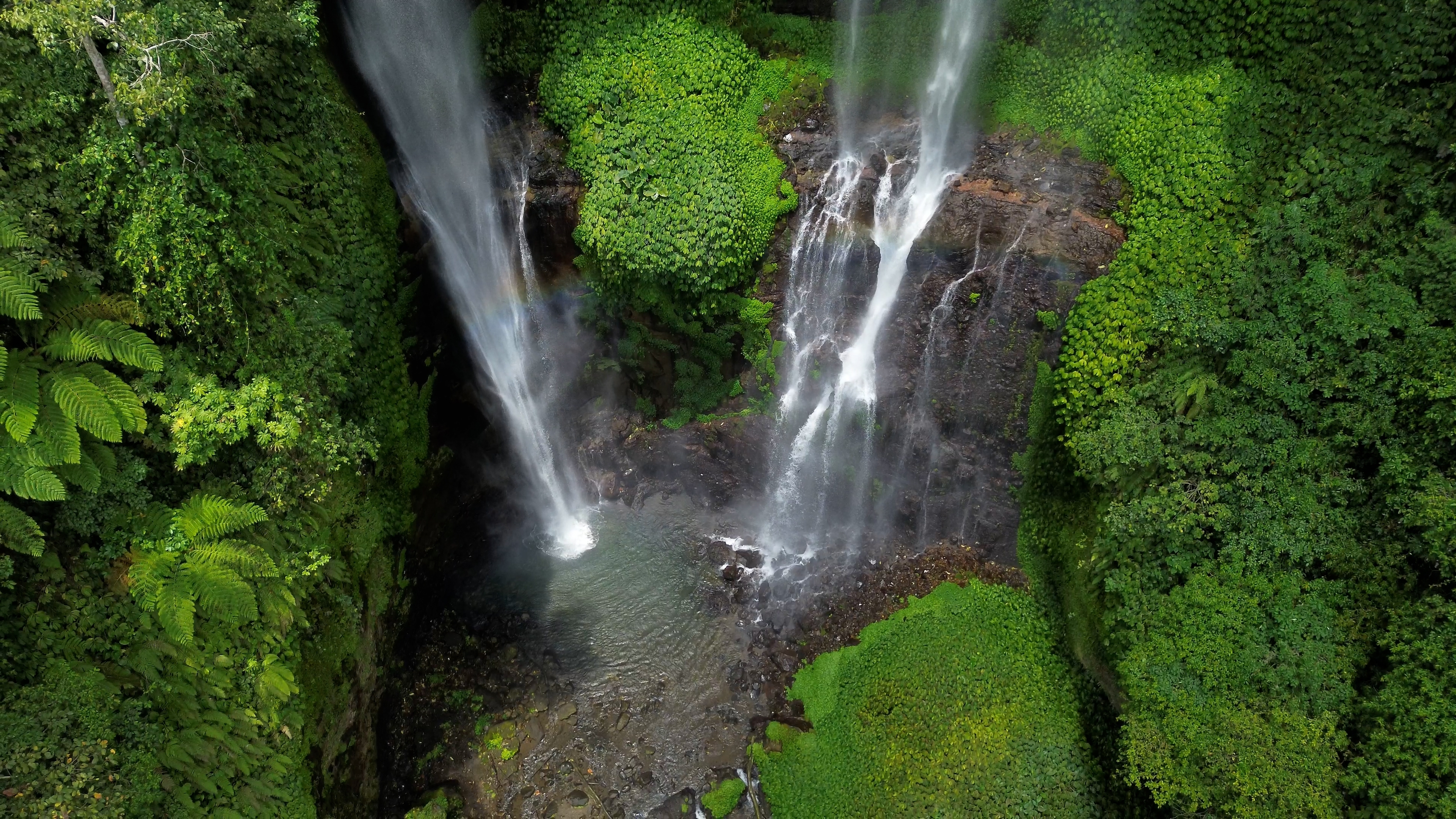Shutterstock 2367625987 (Popular Sekumpul Waterfall In Indonesia, Top View Of The Waterfall In Bali)