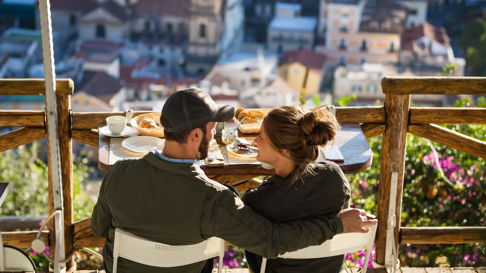 Frukost med utsikt på Orto Paradiso