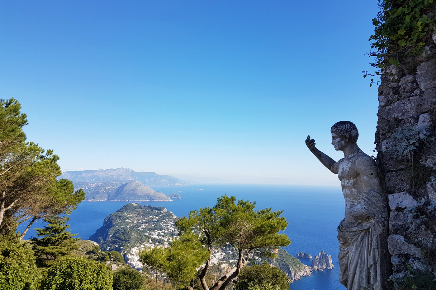 Längs Amalfikusten finns gamla åsnestigar, som nu är vandringsleder