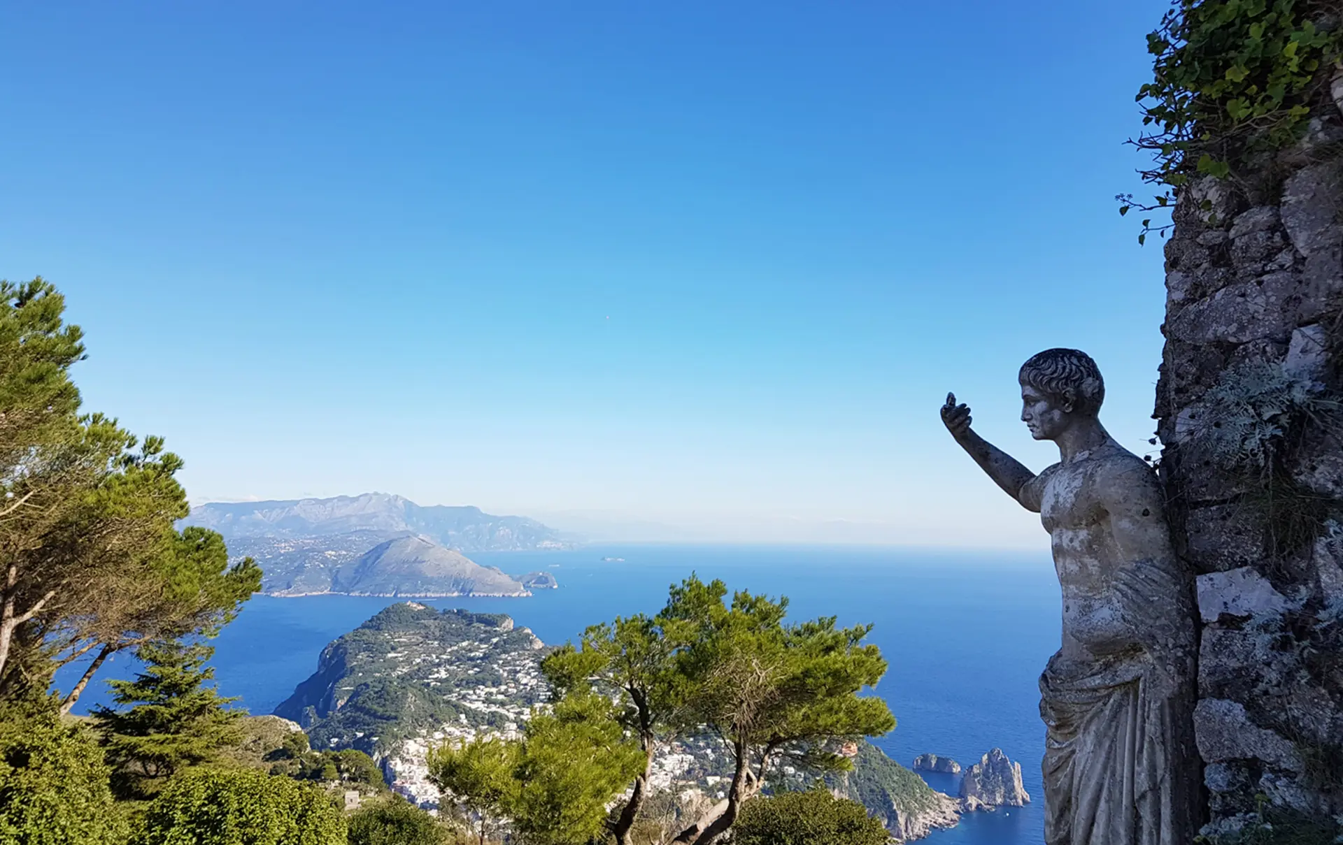 Längs Amalfikusten finns gamla åsnestigar, som nu är vandringsleder