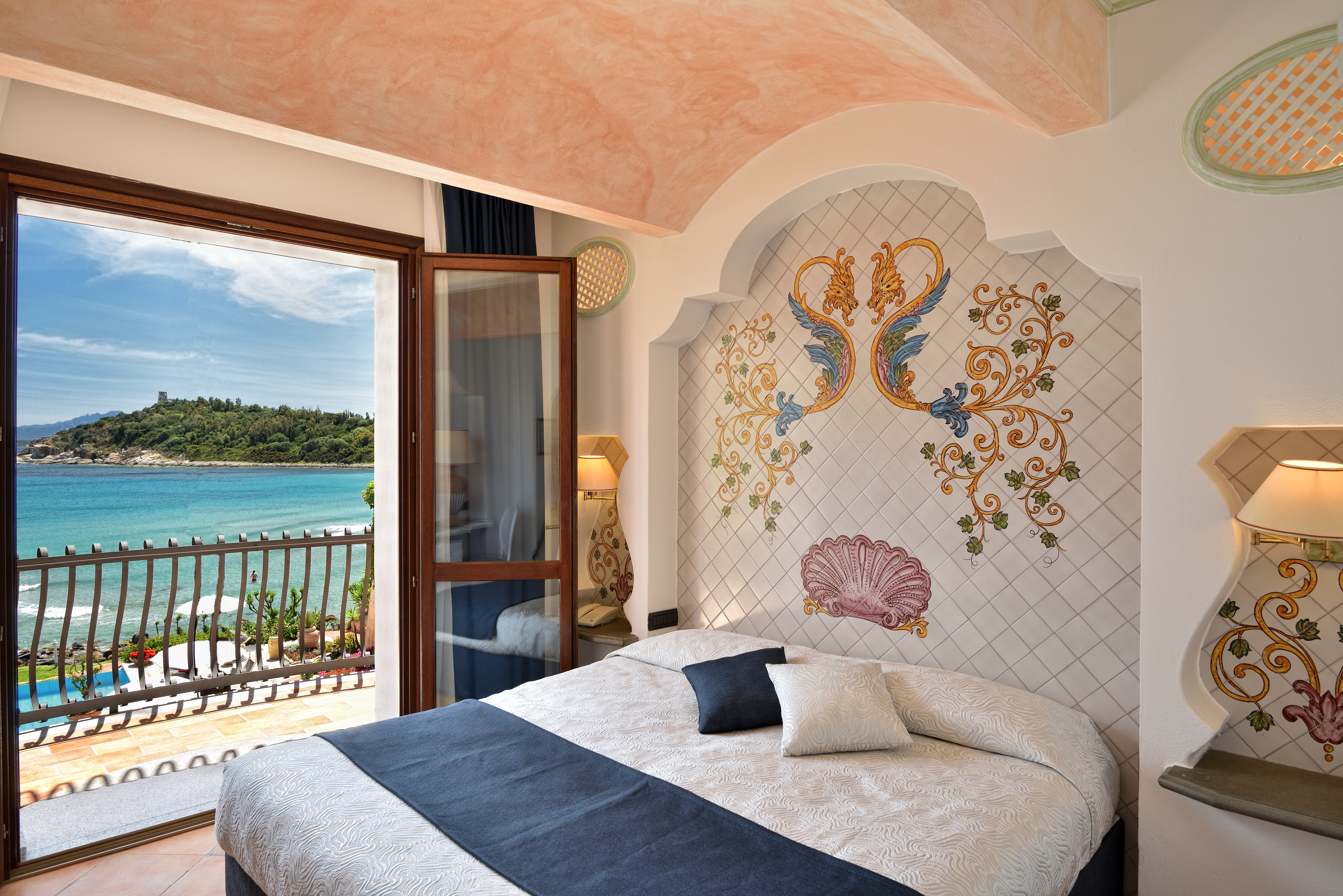 Vill du ha havsutsikt kan du uppgradera till ett Superiorrum