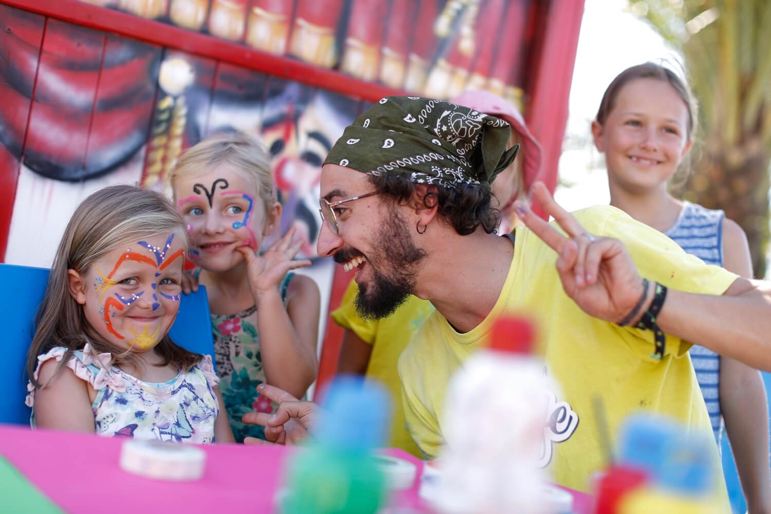 Hotellet har klubbar för både barn och ungdomar