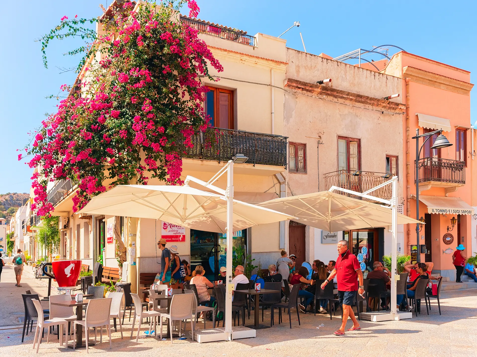 San Vito Lo Capo är en mysig badort på Siciliens norra spets