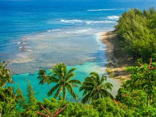 Shutterstock 354969074 Panoramic View Of The Famous Kee Beach In Kauai Hawaii United States