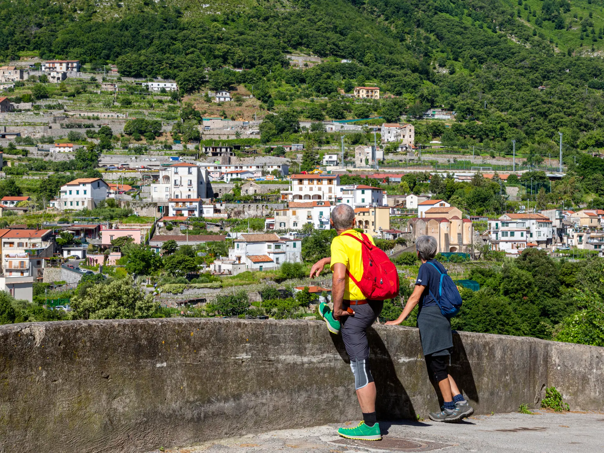 Vandra mellan Ravello och Scala