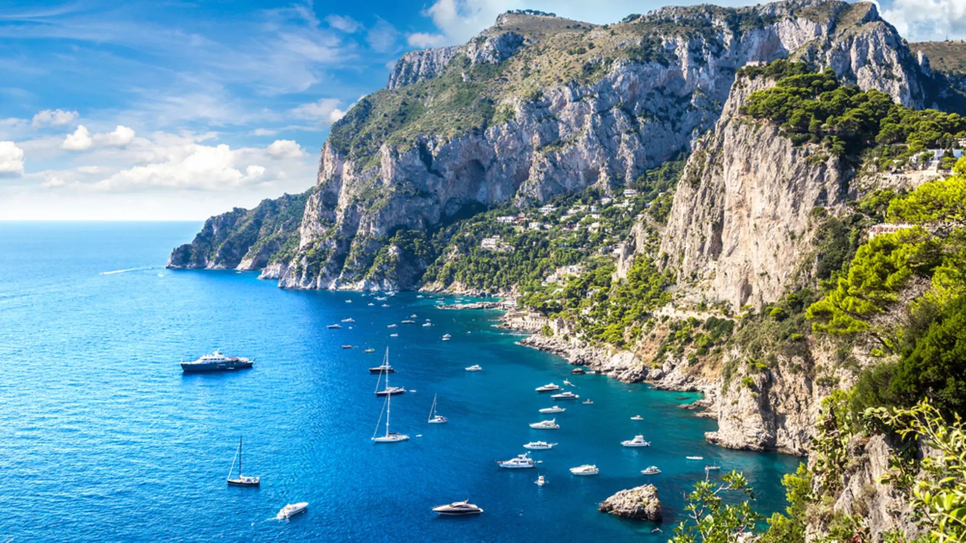 Åk öhoppning till Capri