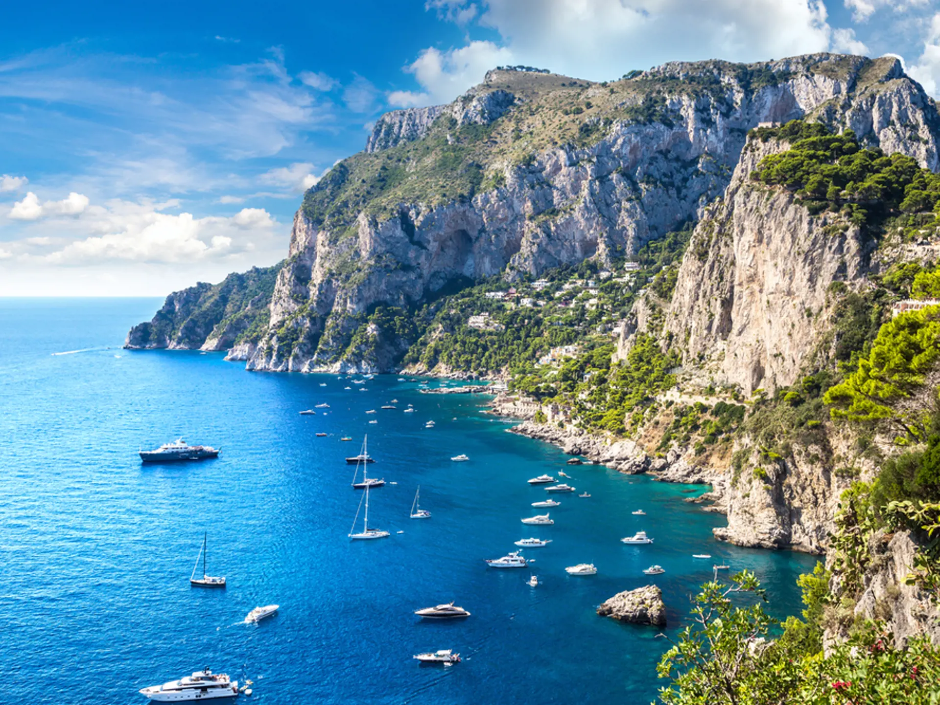 Åk öhoppning till Capri