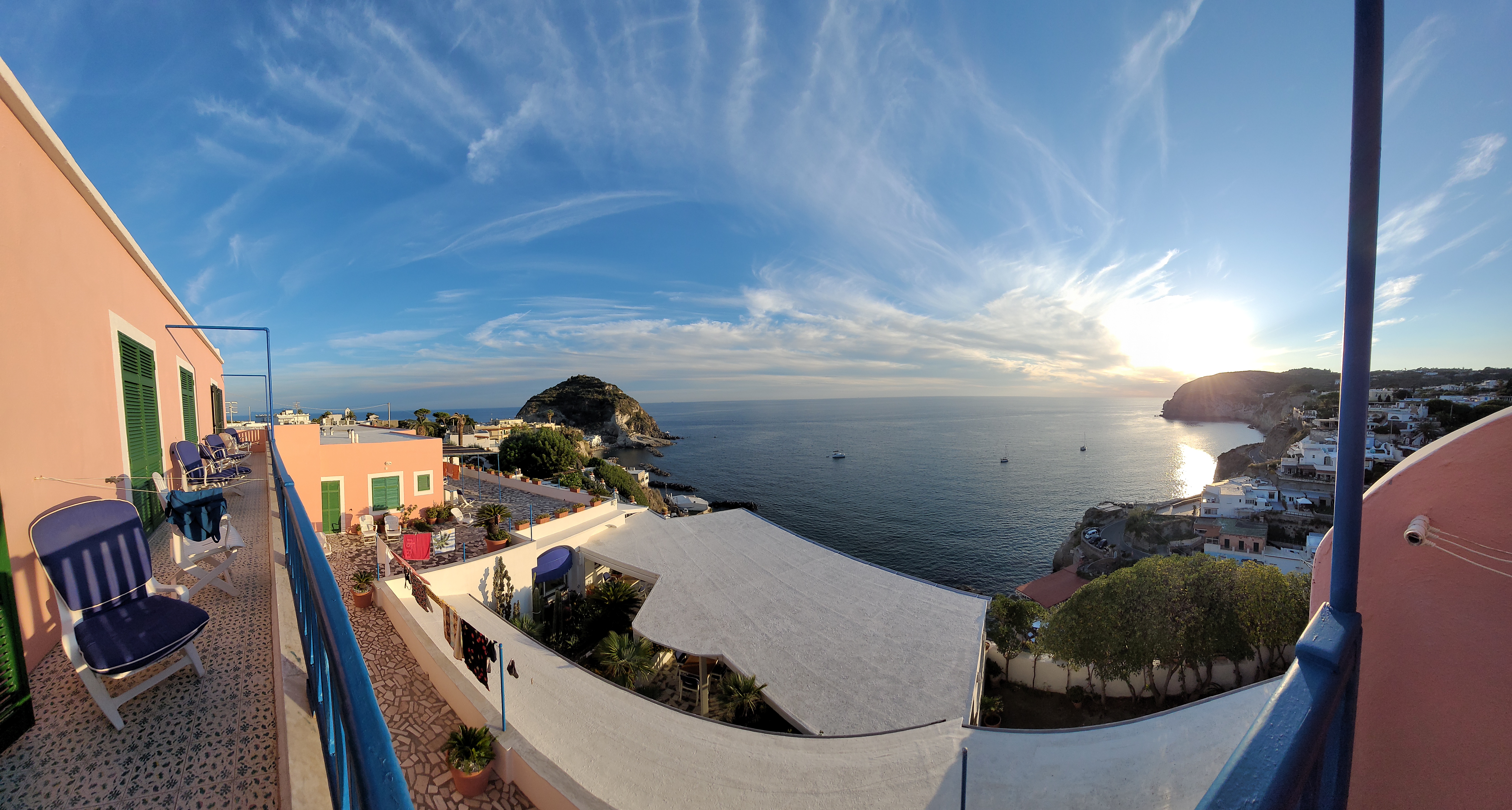 Hotel Villa Maria har ett spektakulärt läge