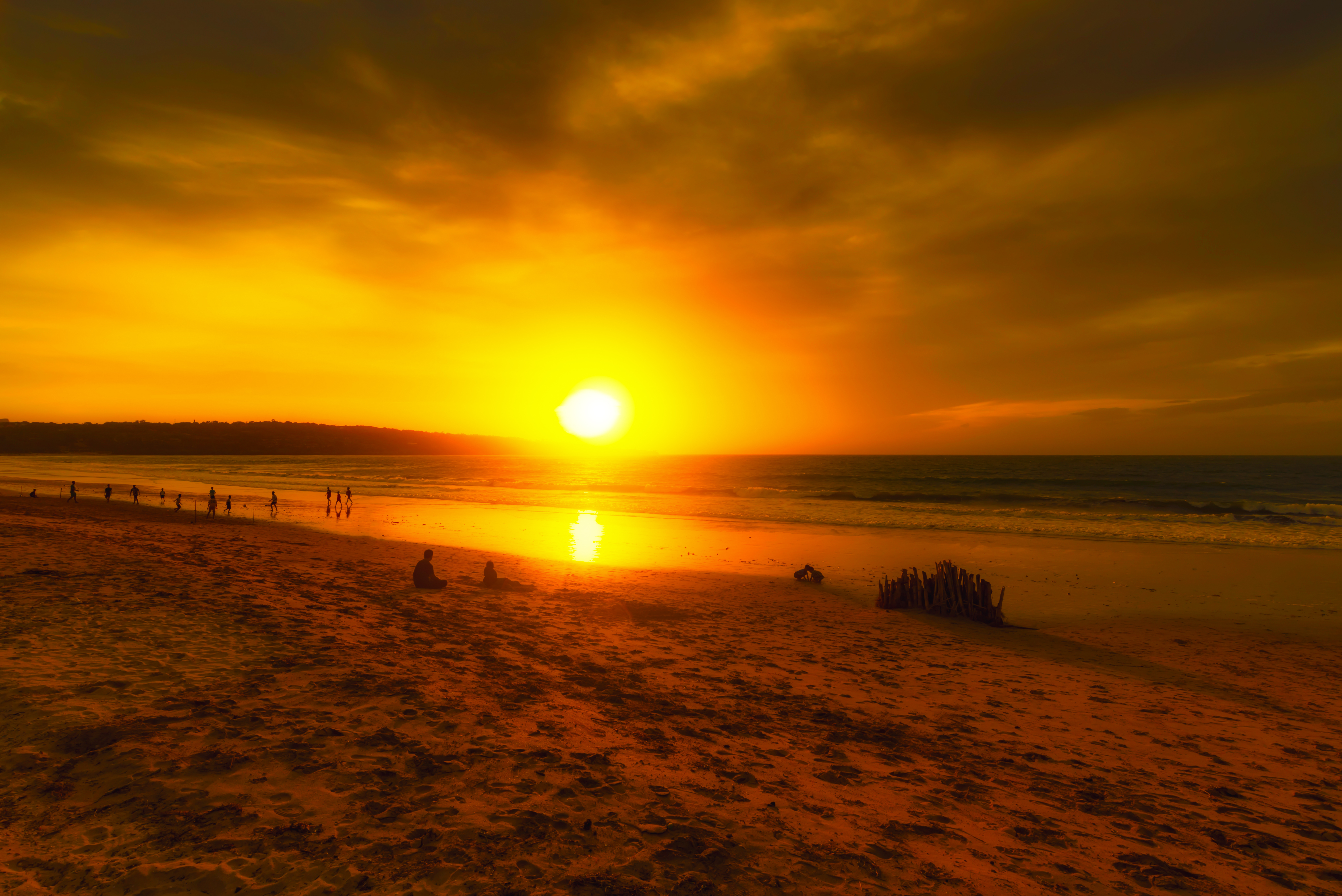 Sunset Jimbaran Beach