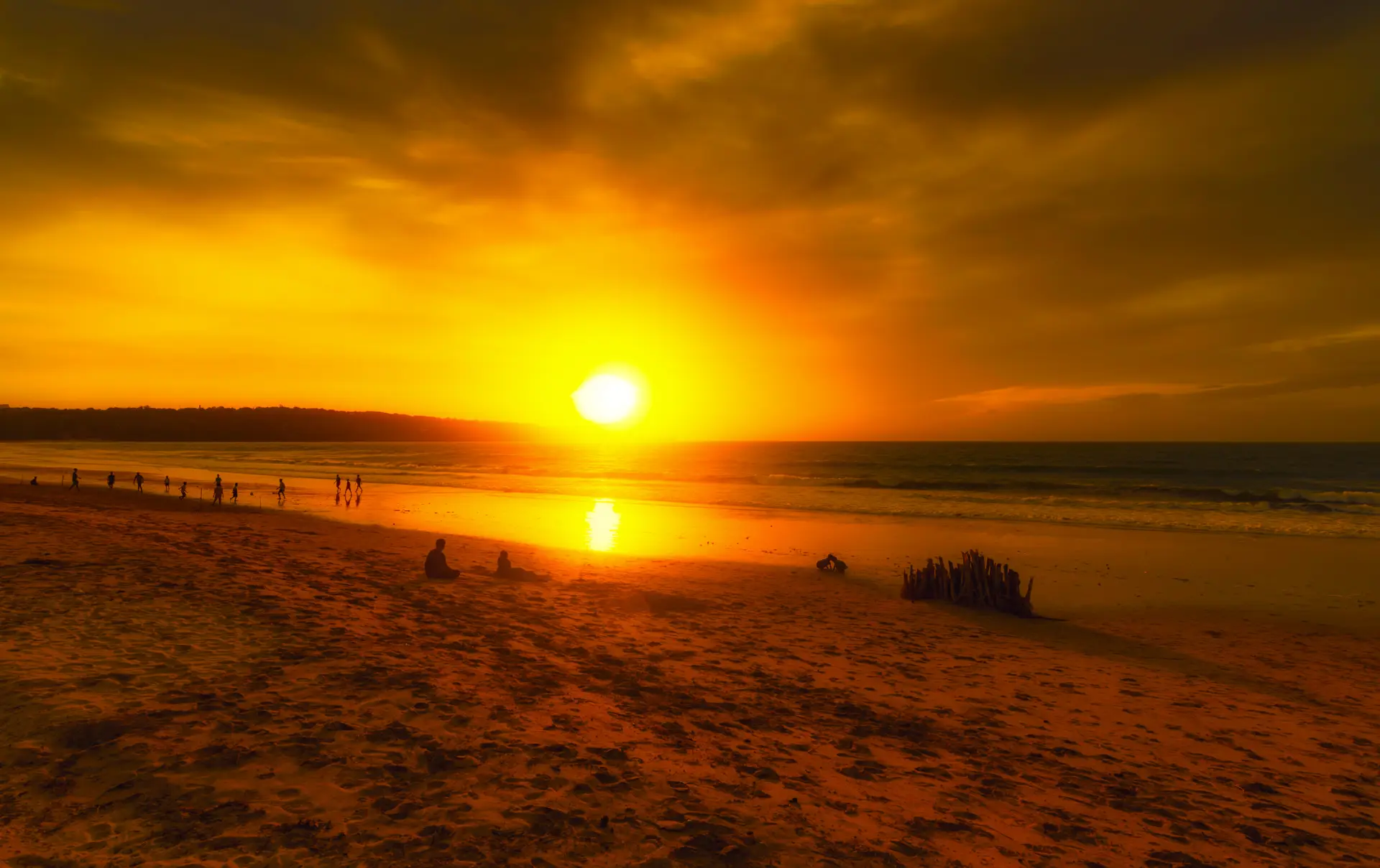 Sunset Jimbaran Beach