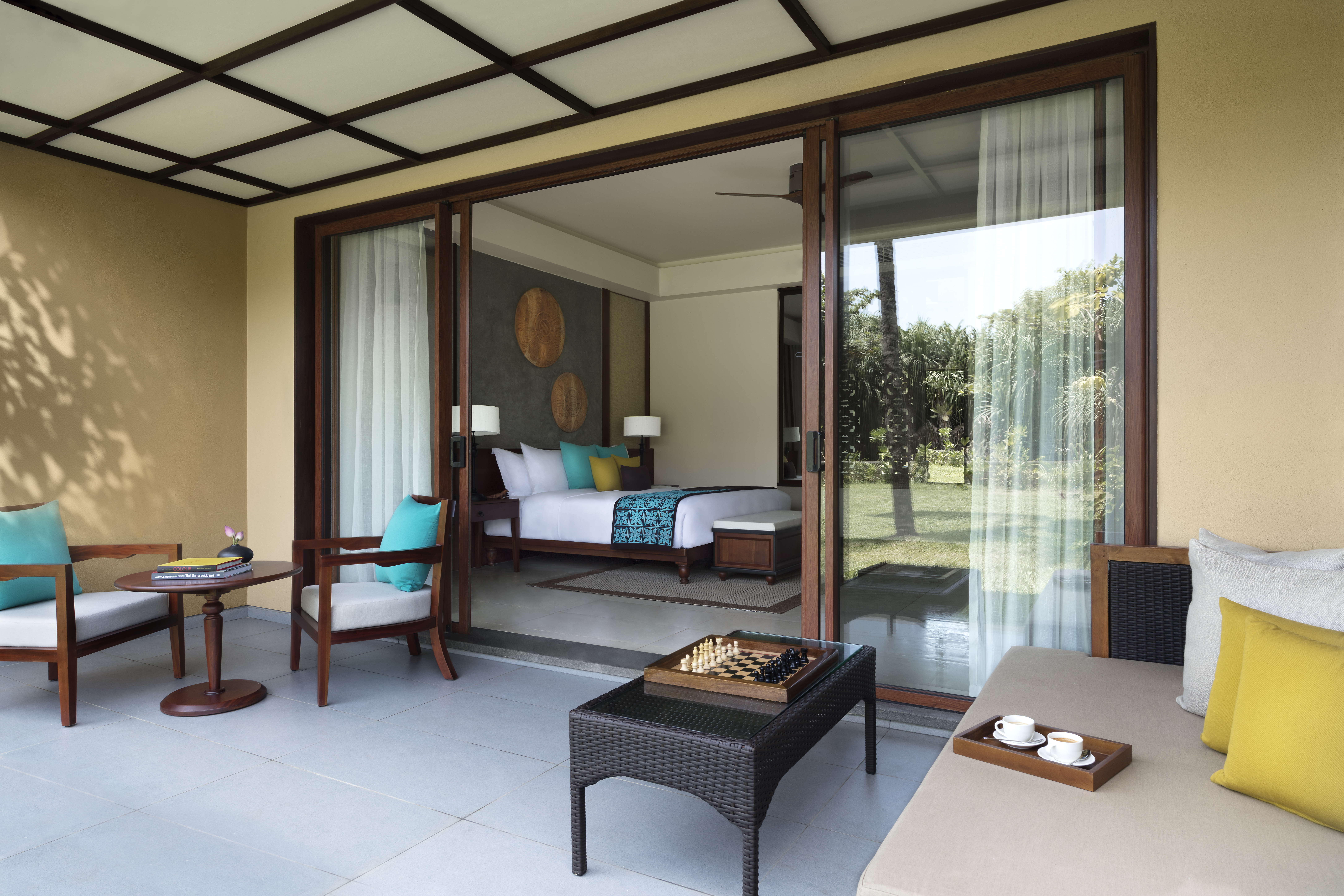 Anantara Kalutara Resort Guest Room Premier Garden View Outdoor Area