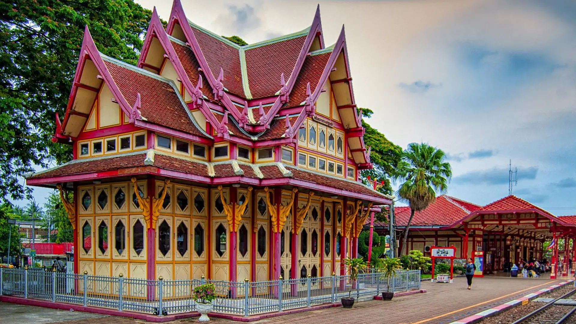 Togstation i Hua Hin