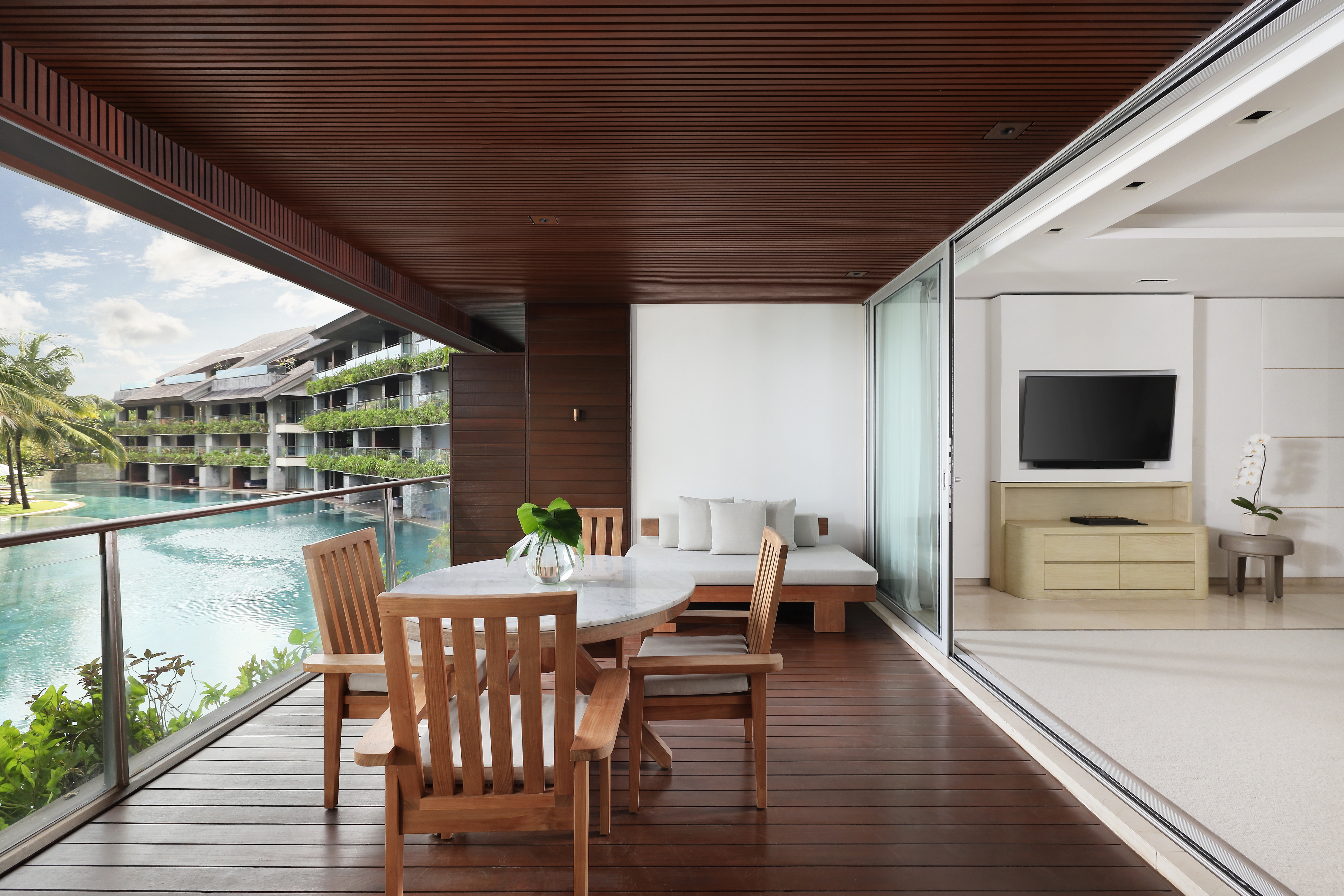 AB 23 One Bedroom Residence Balcony