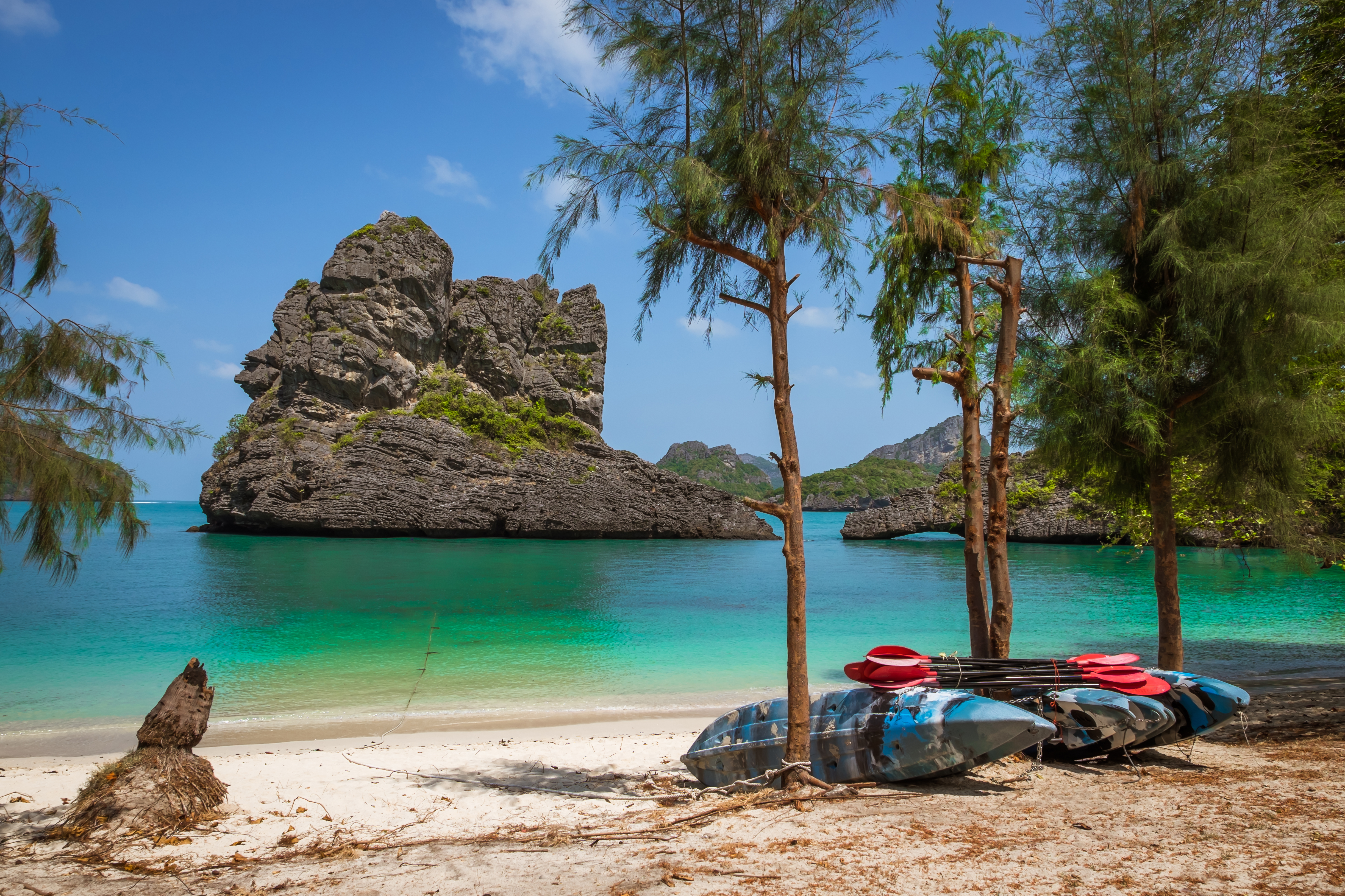 Kajak I Ang Thong Marine Nationalpark