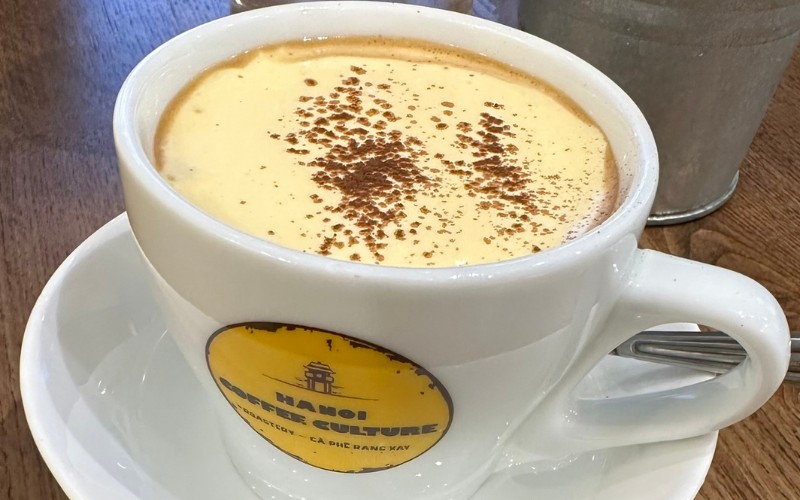 Egg Coffee Er En Vietnamisk Specialitet
