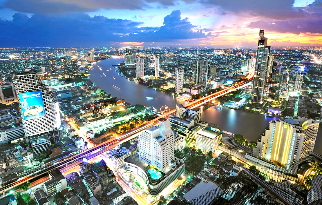 Centre Point Silom - Luftfoto