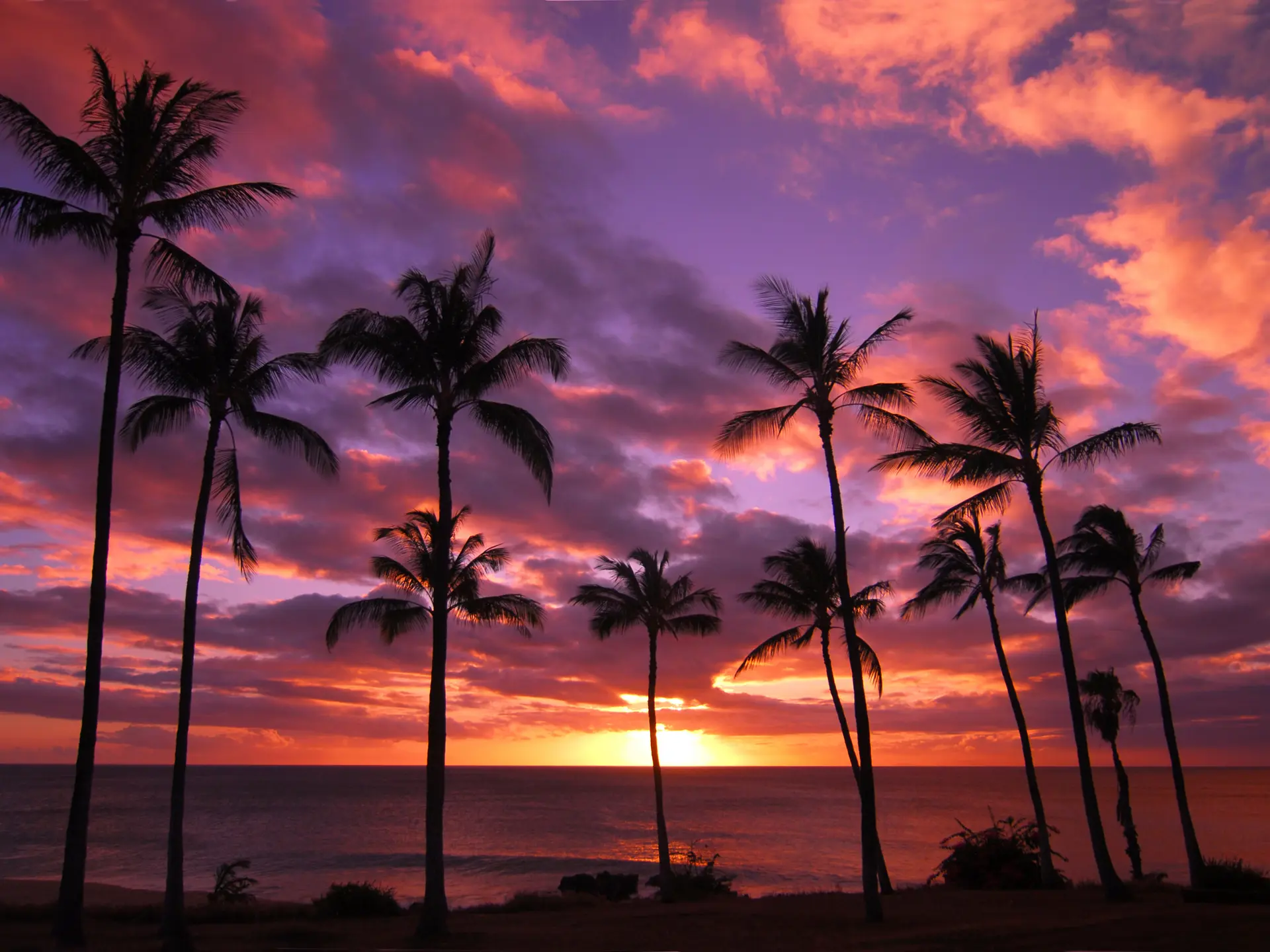 Hawaiian Sunset Molokai Hawaii.jpg