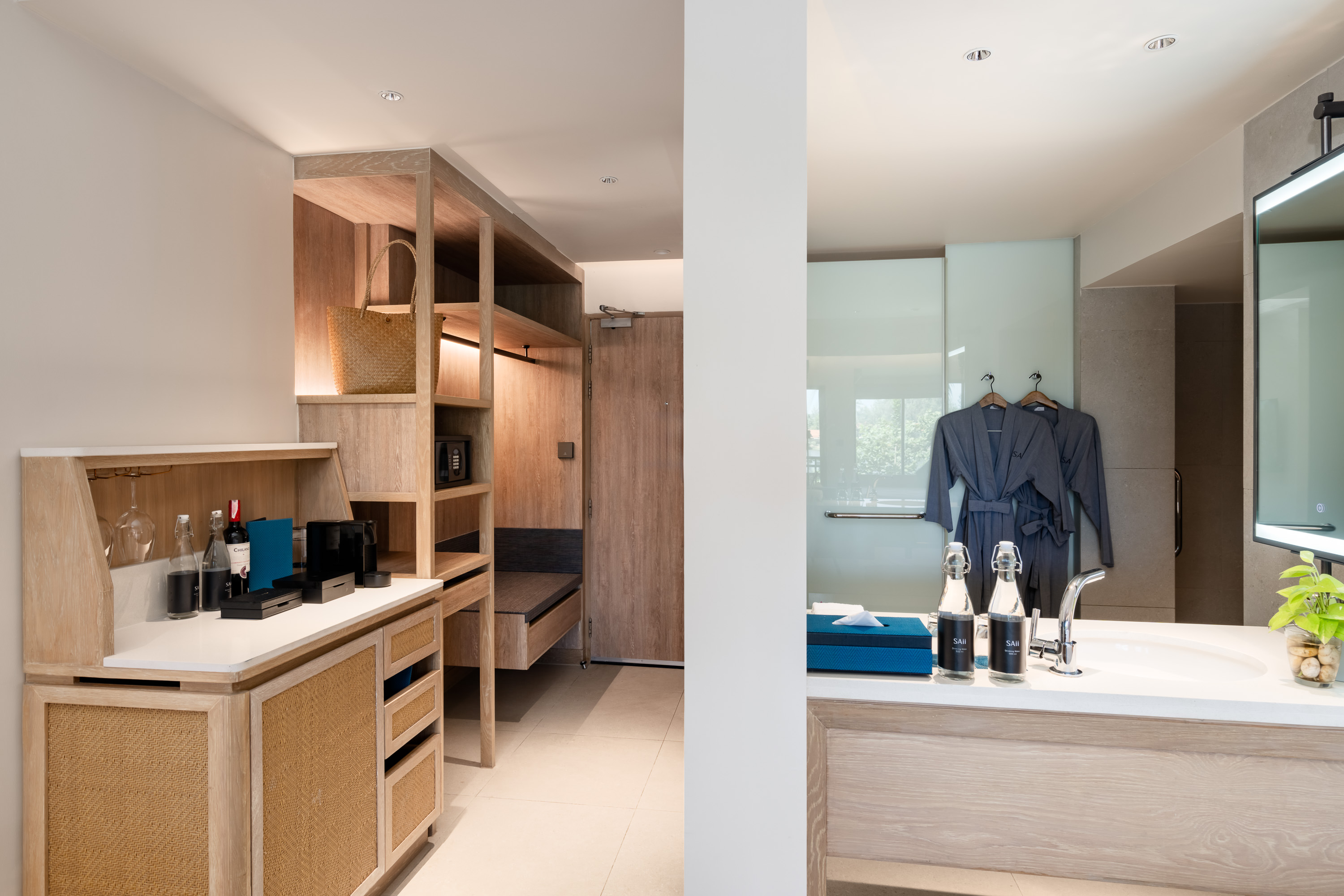 12 Saii Laguna Phuket Lagoon View Bathroom And Pantry