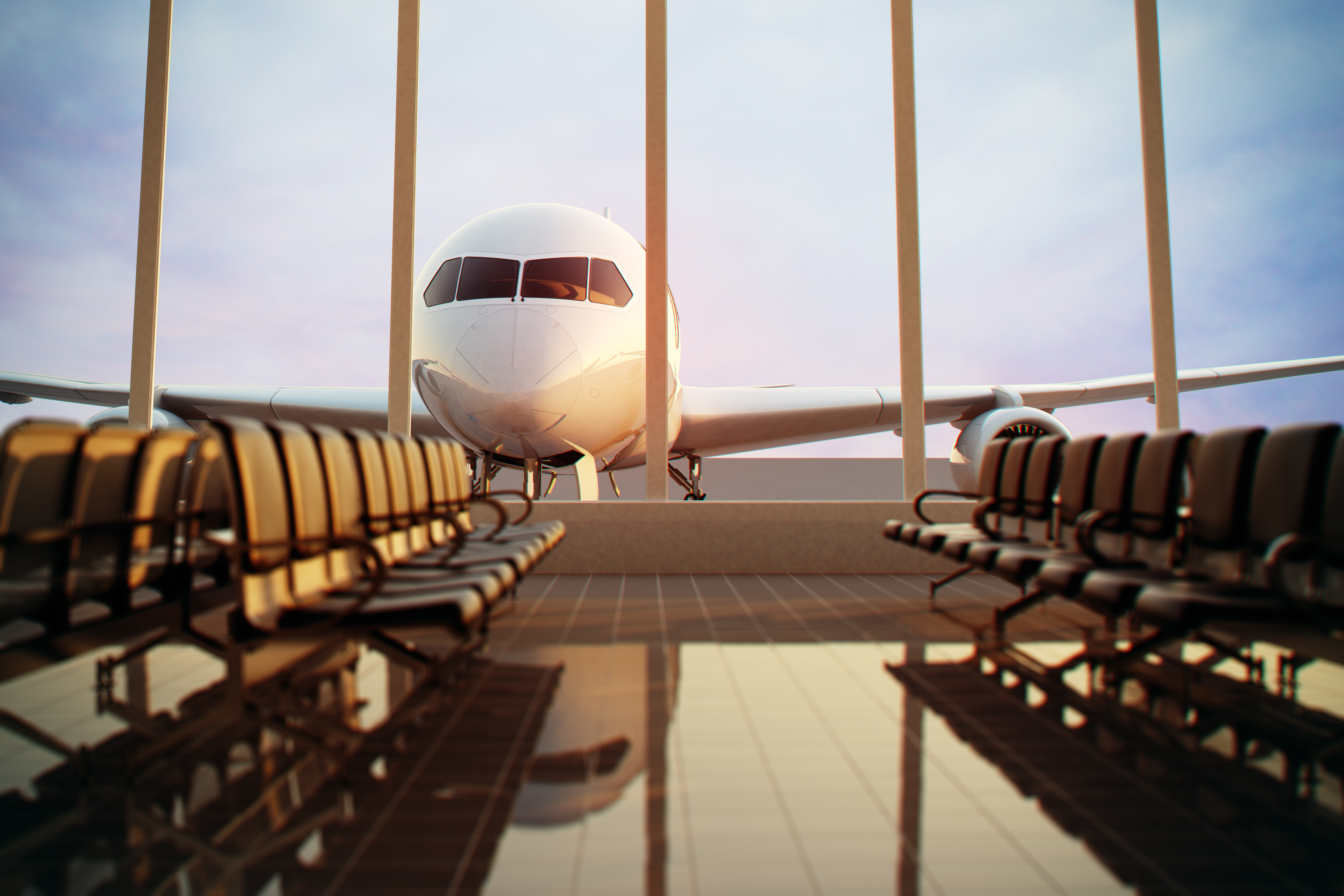 shutterstock_124713472 Airplane, view from airport terminal..jpg