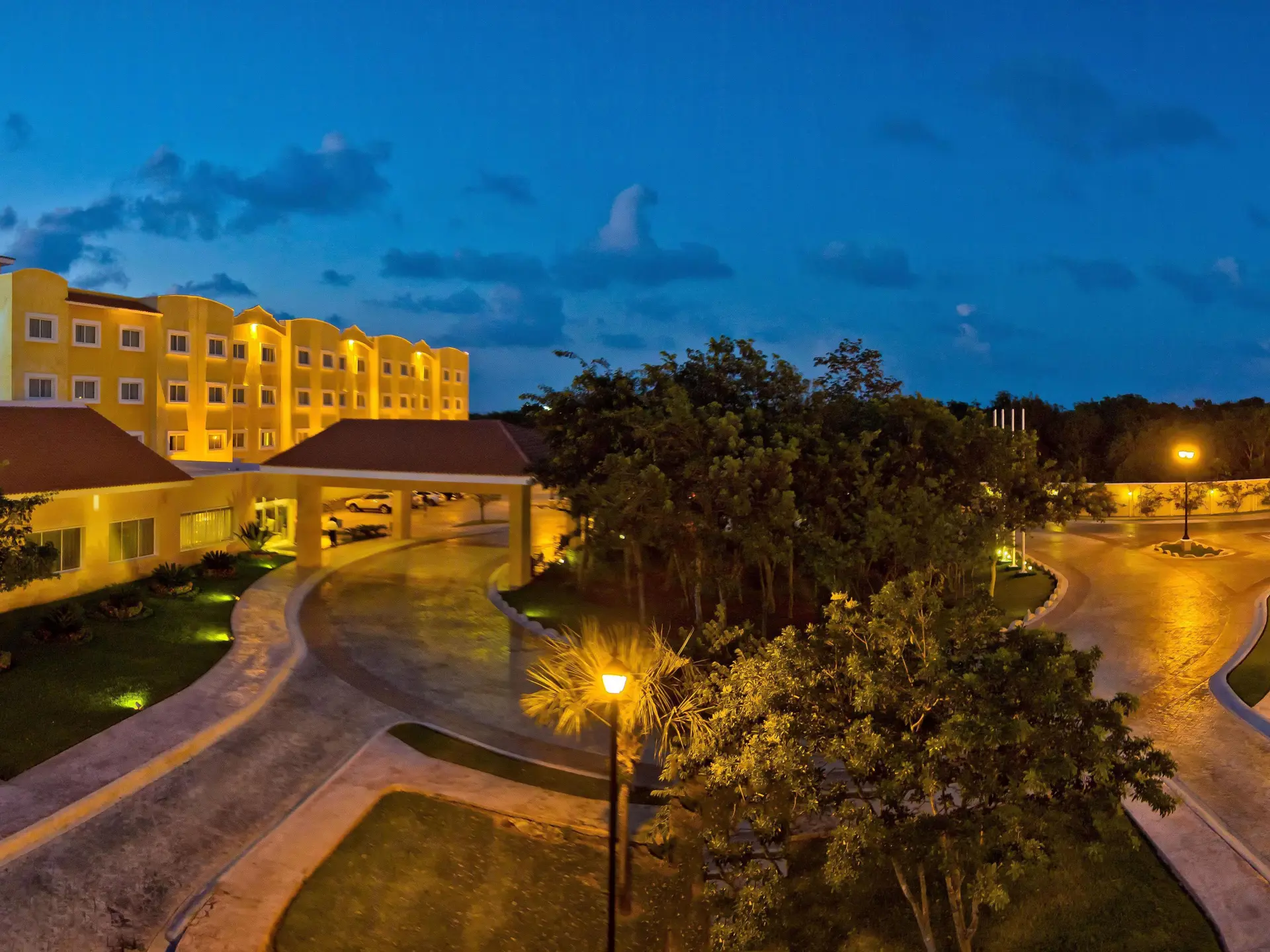 Panoramic Exterior at night 1.JPG
