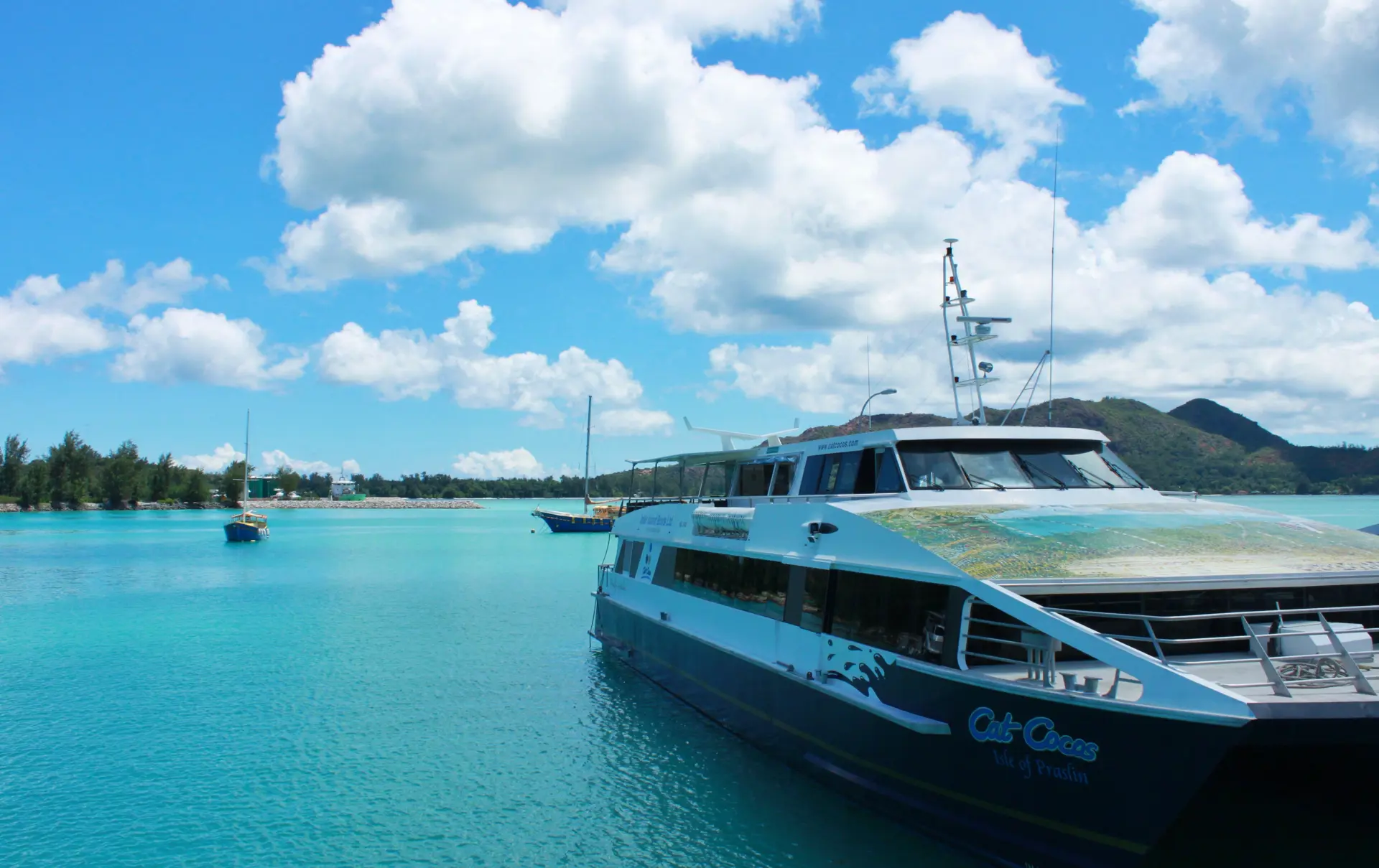 shutterstock_691390909 Seychelles has a lot of islands. So, one best ways to connect are boat.jpg