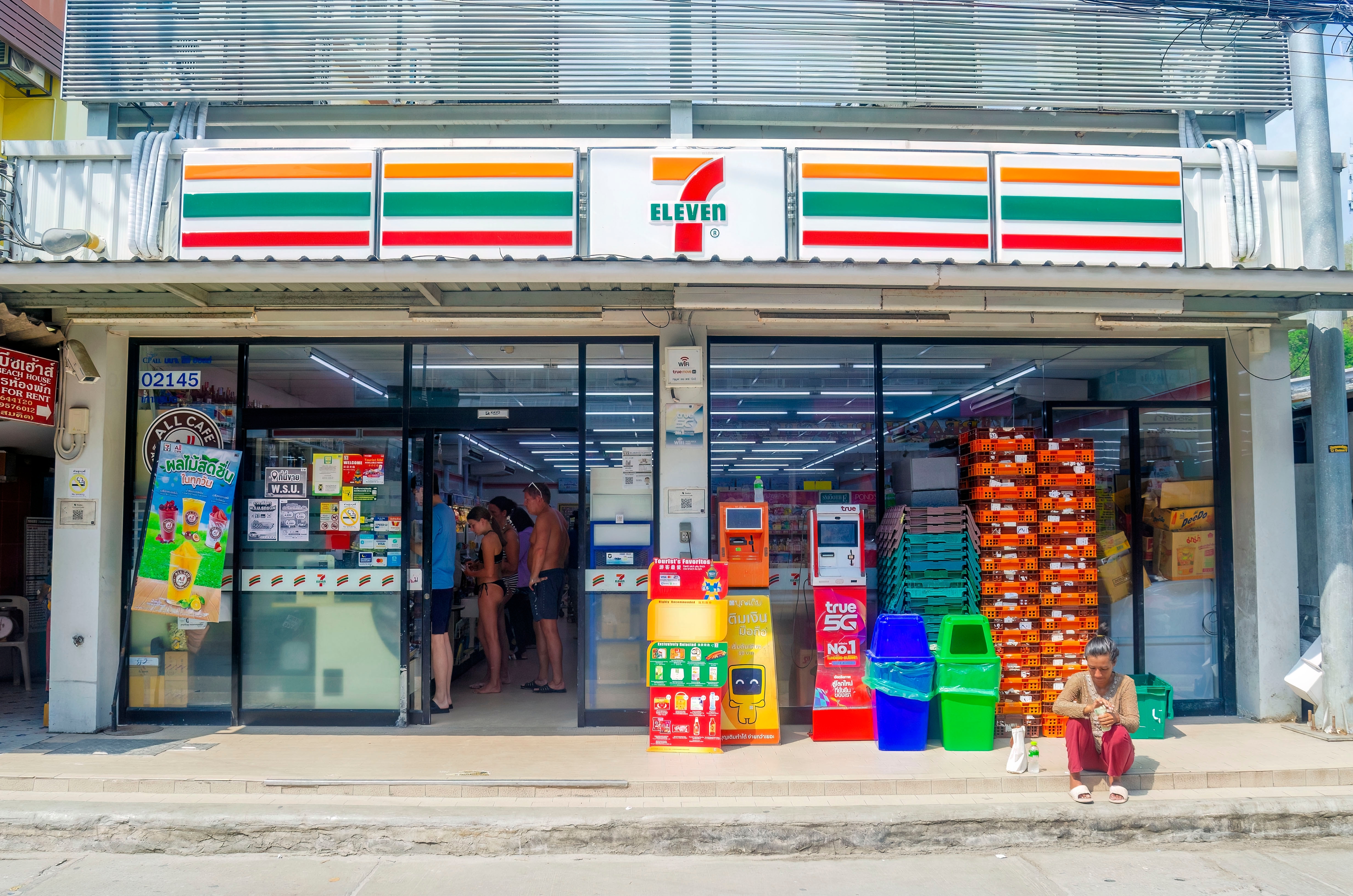 Shutterstock 2460274437 (Koh Samet, Thailand March 8, 2024 7 Eleven Convenience Store In Koh Samet Village.)