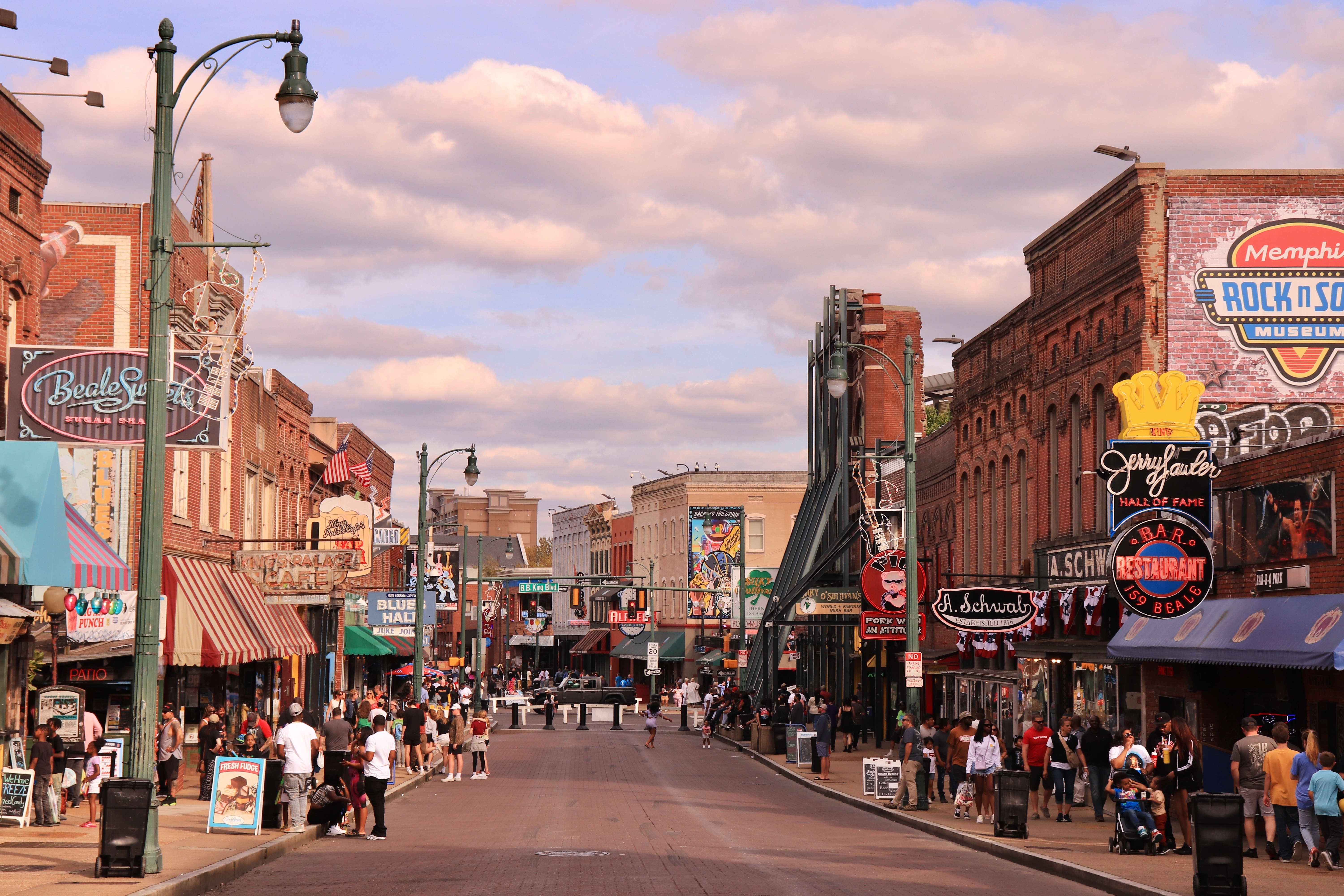 Shutterstock 2497106843 Memphis, TN, USA March 30, 2024 Tourists Visit The Famous Beale Street In Downtown