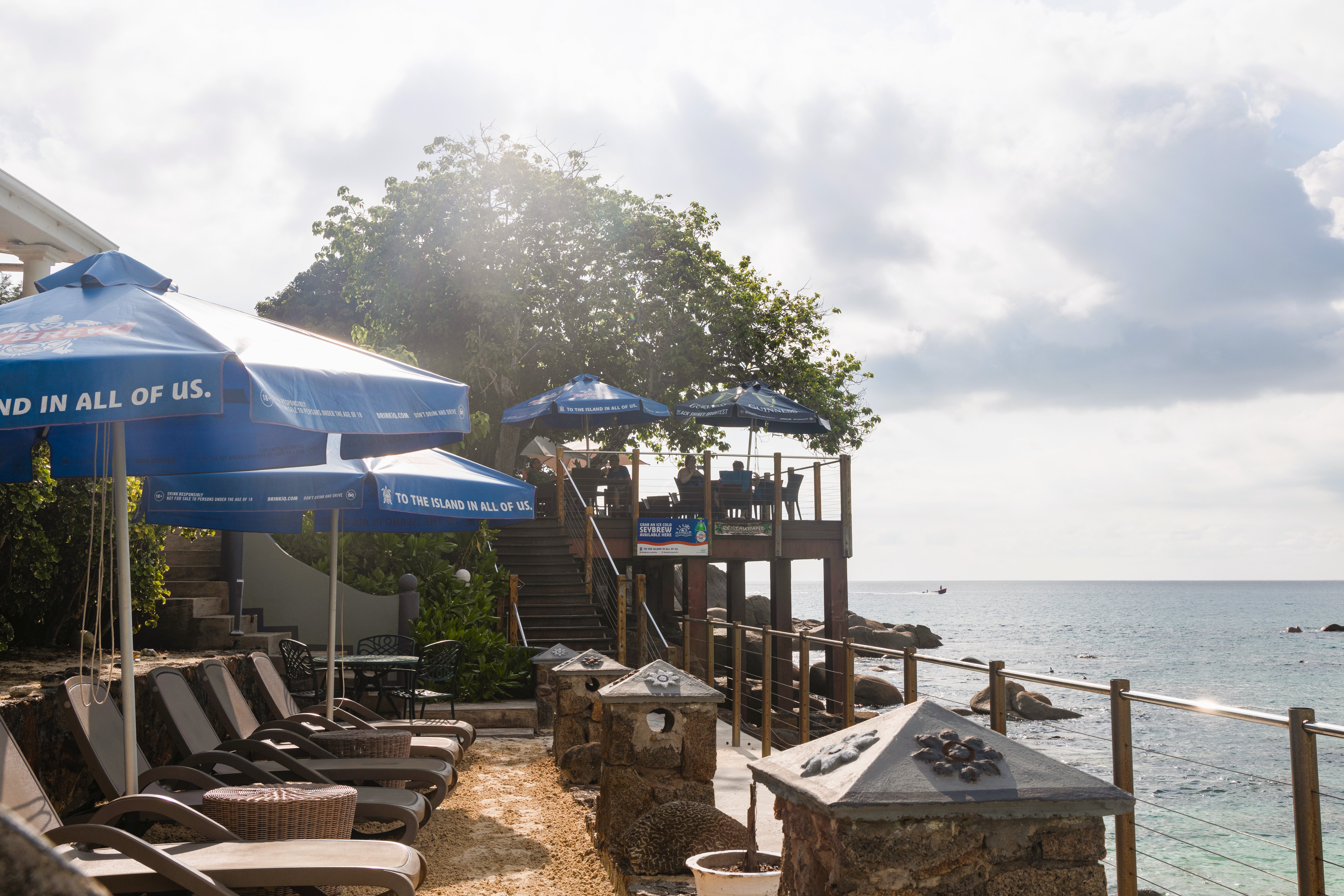 Masonstravel Ansesoleilbeachcomber Sun Loungers Sea View