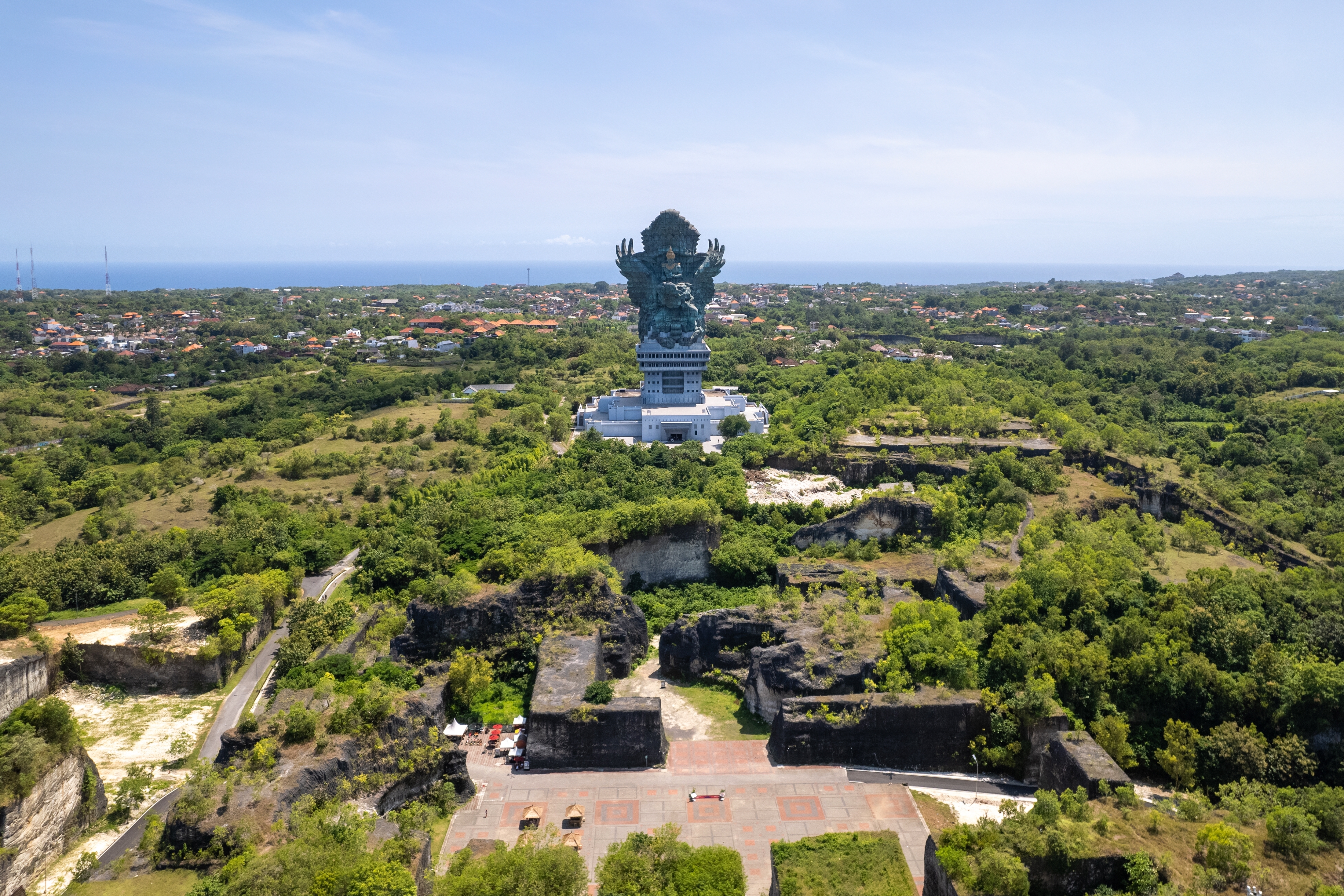 Shutterstock 2378469459 (Aerial View Of Garuda Wisnu Kencana Cultural Park On Sunny Day. Bali, Indonesia.)