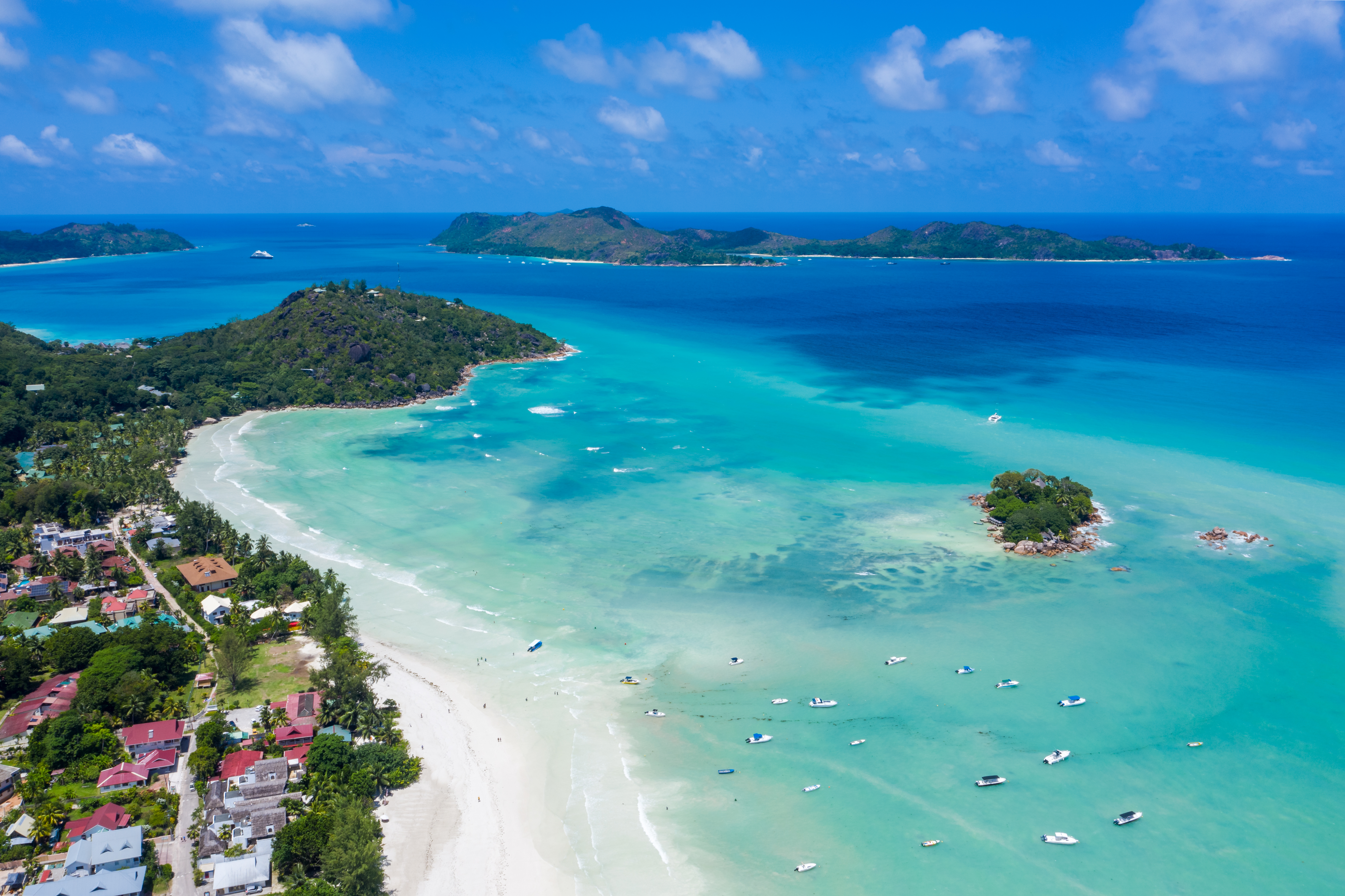 Shutterstock 1632717853 Anse Volbert Beach In Praslin Island Seychelles Drone View