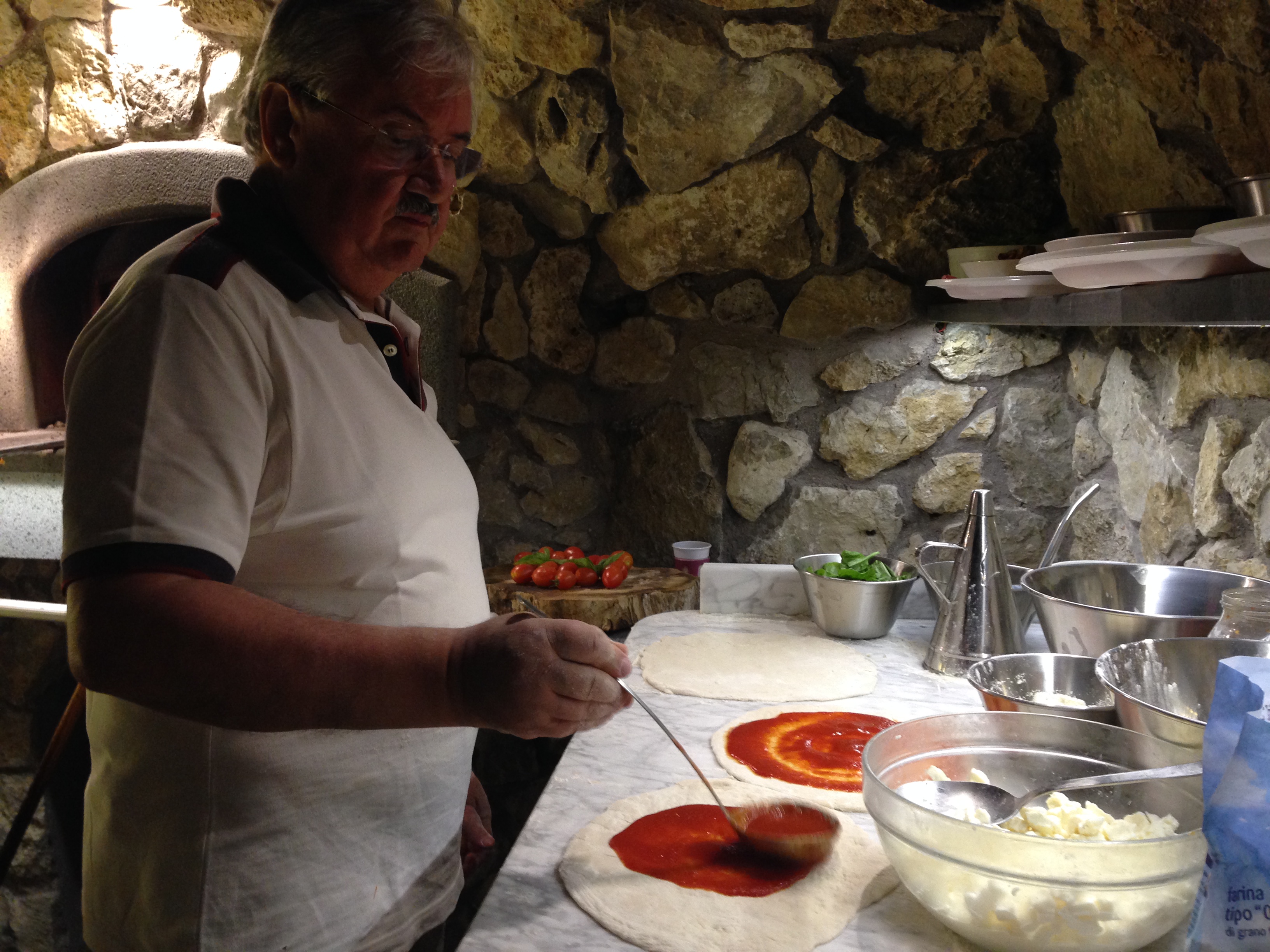 Hotel Al Mulino Anacapri Esperienza Per Grupppi Pizze