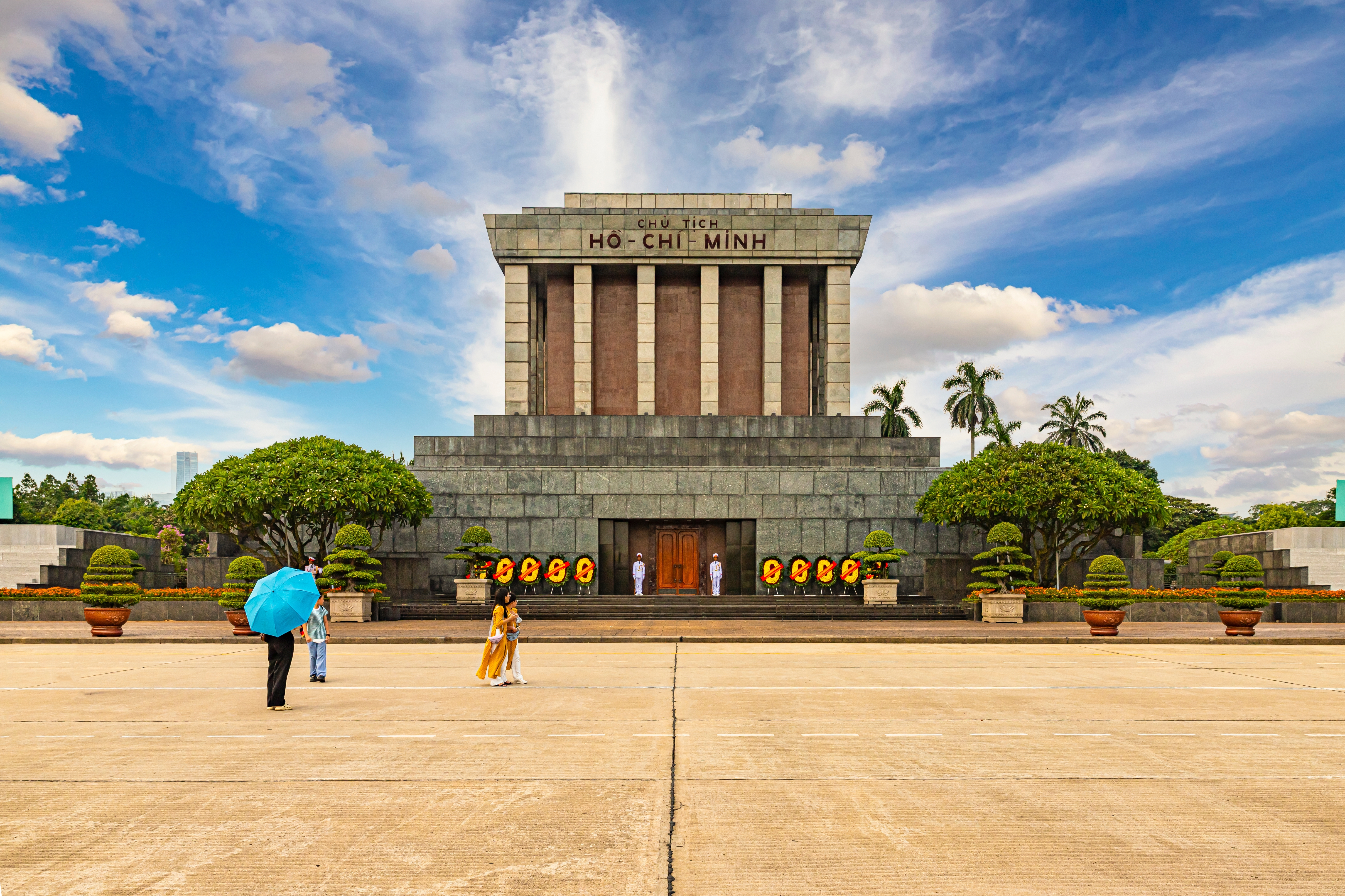 Ho Chi Minhs Mausoleum I Hanoi Vietnam Shutterstock 2374017509