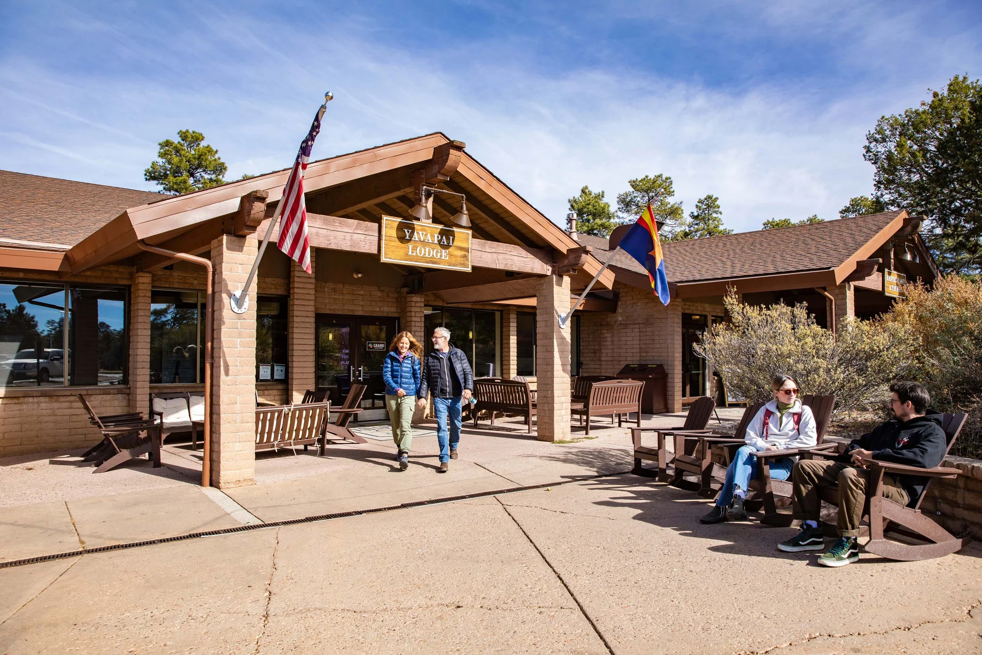 Yavapai Lodge West Entrance