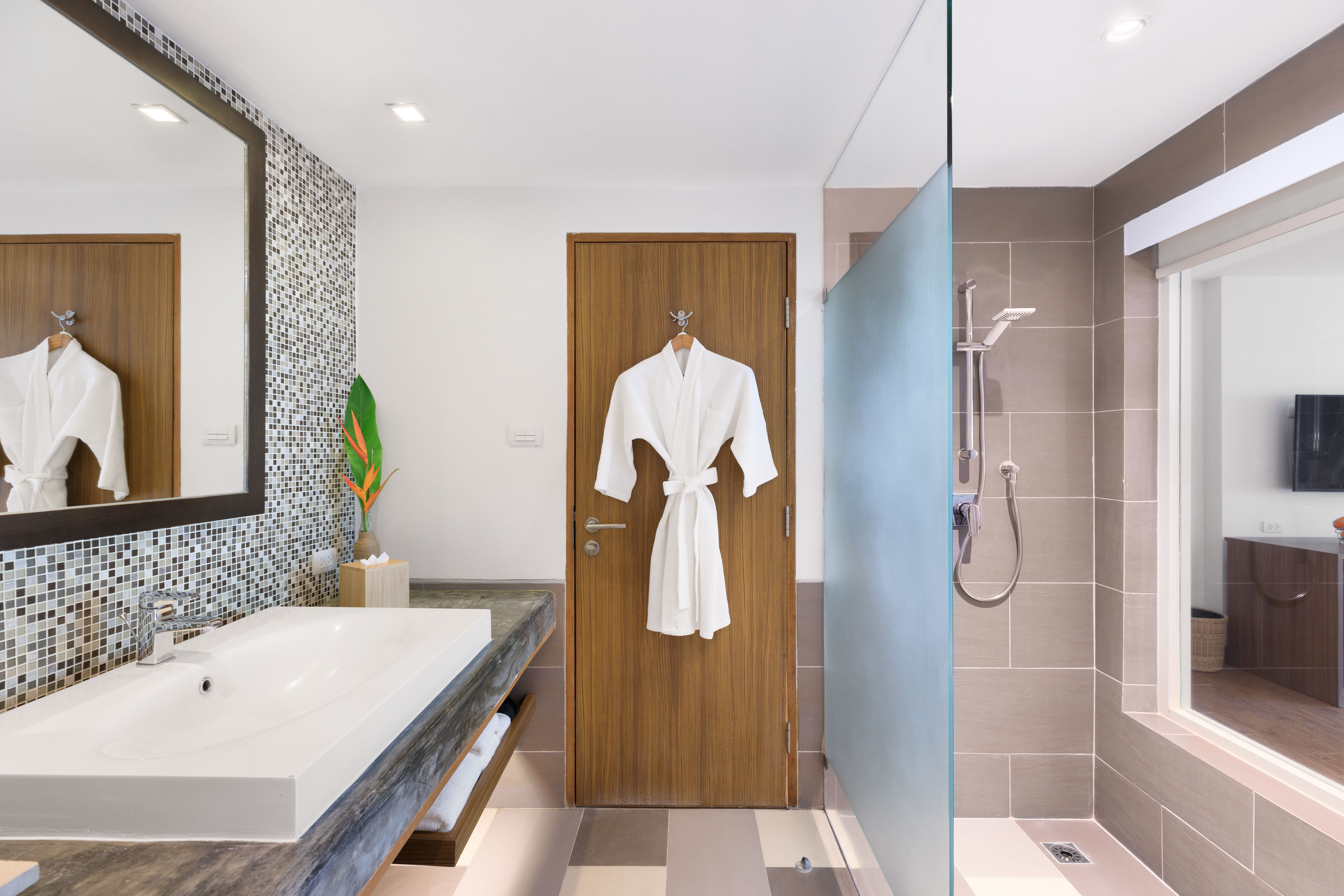Outrigger Khao Lak Beach Resort Deluxe Garden Balcony Bathroom 3