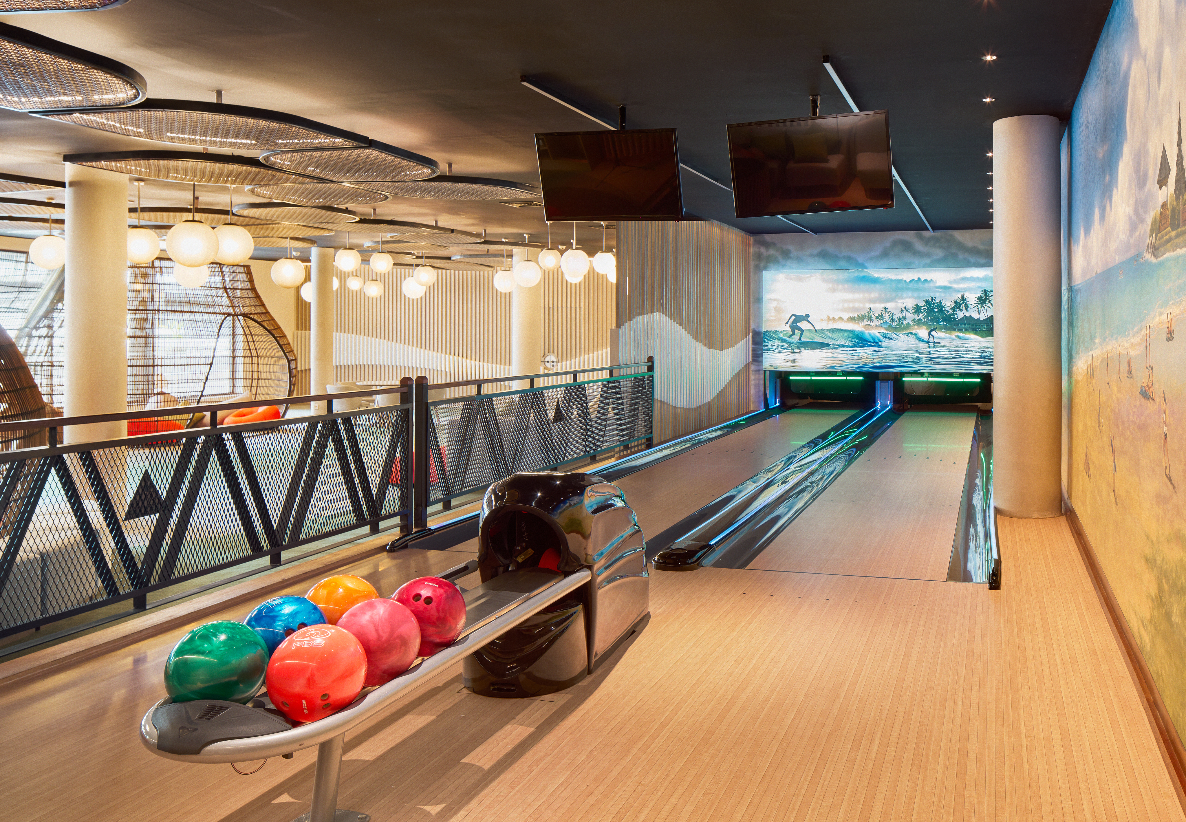 Mini Bowling Area