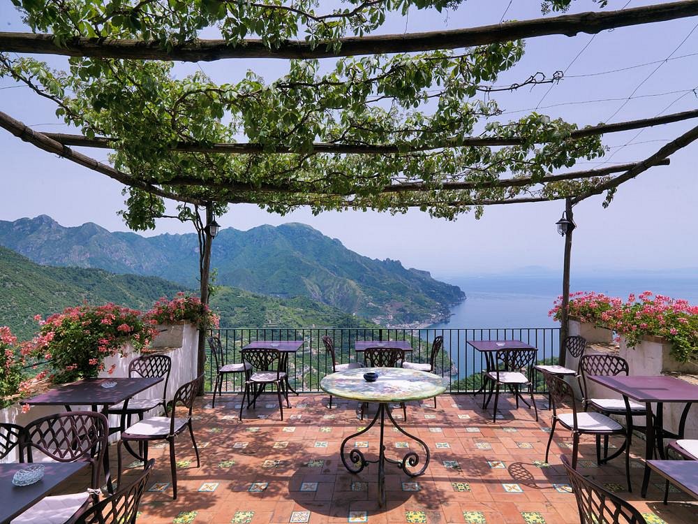 Terrassen ved restauranten