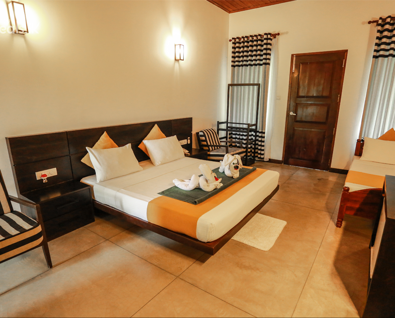 Garden View Triple Room