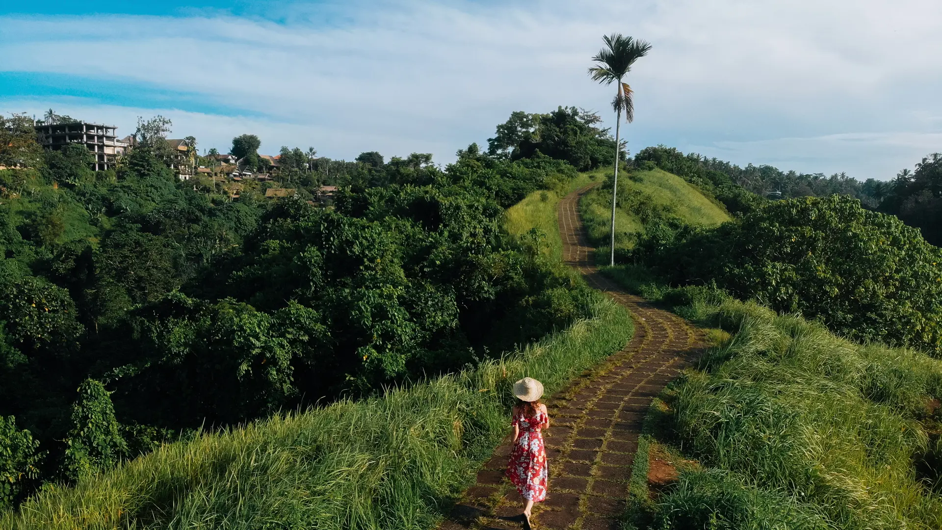 Shutterstock 1640202817 (Unrecognizable Woman Walking On Campuhan Ridge Way Of Artists, In Bali, Ubud. Beautiful Calm Sunny Morning)