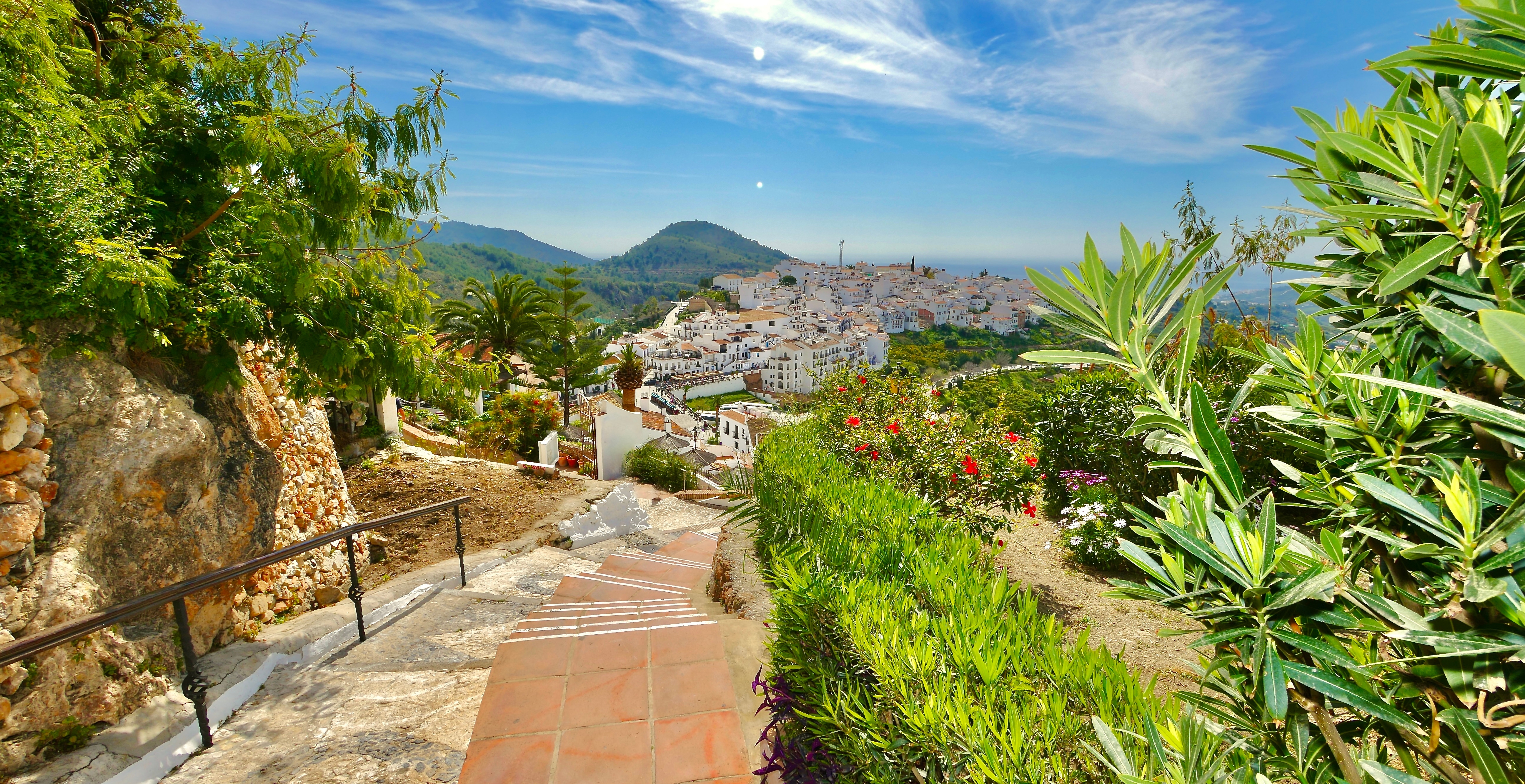 Frigiliana, Costa del Sol, Andalusien, Spanien