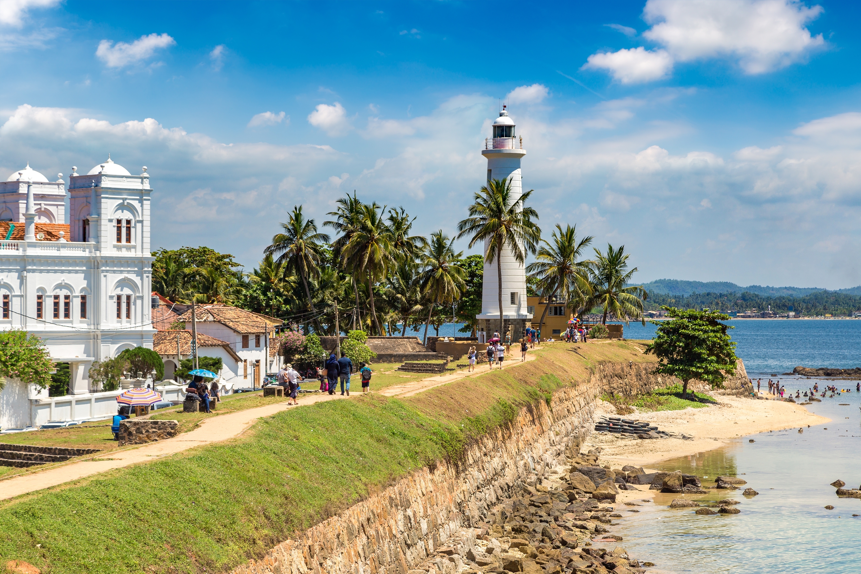 Shutterstock 2310436655 (Lighthouse In Galle Fort In A Sunny Day In Sri Lanka)