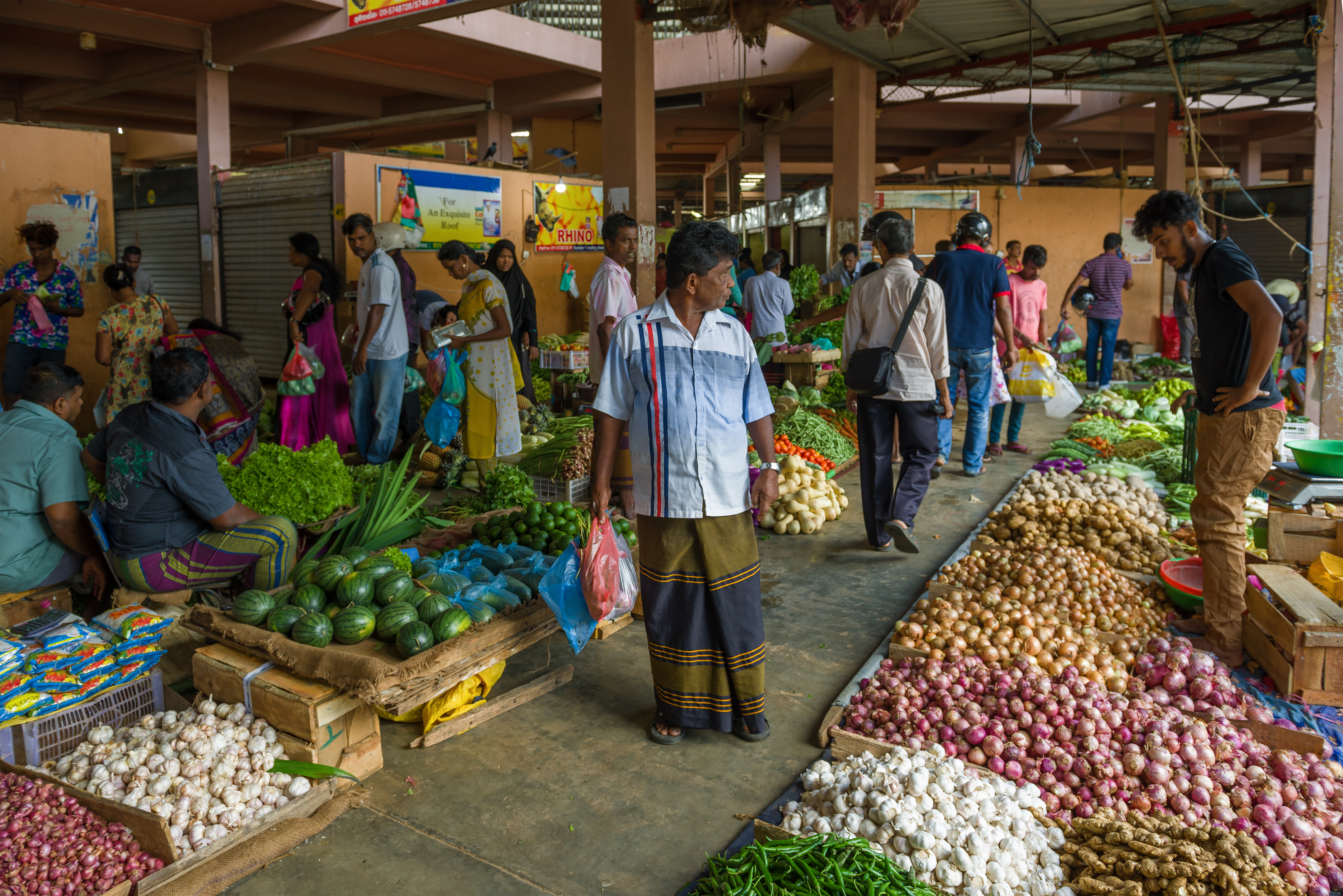 Shutterstock 1852163554 TRINCOMALEE, SRI LANKA FEBRUARY 11, 2020 On The City Food Market.