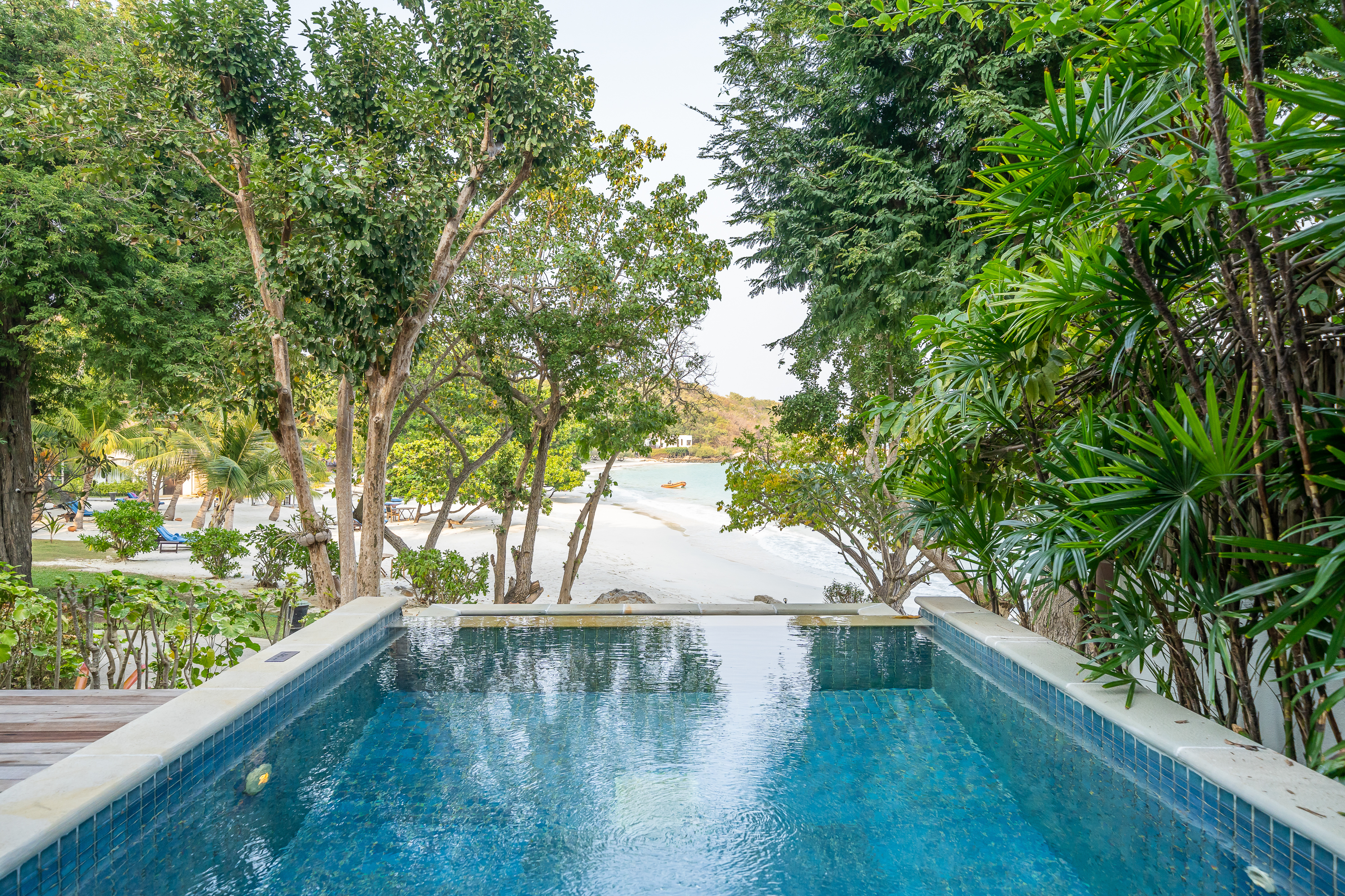 Beachfront Pool Villa 101 & 102 Pool With View 1