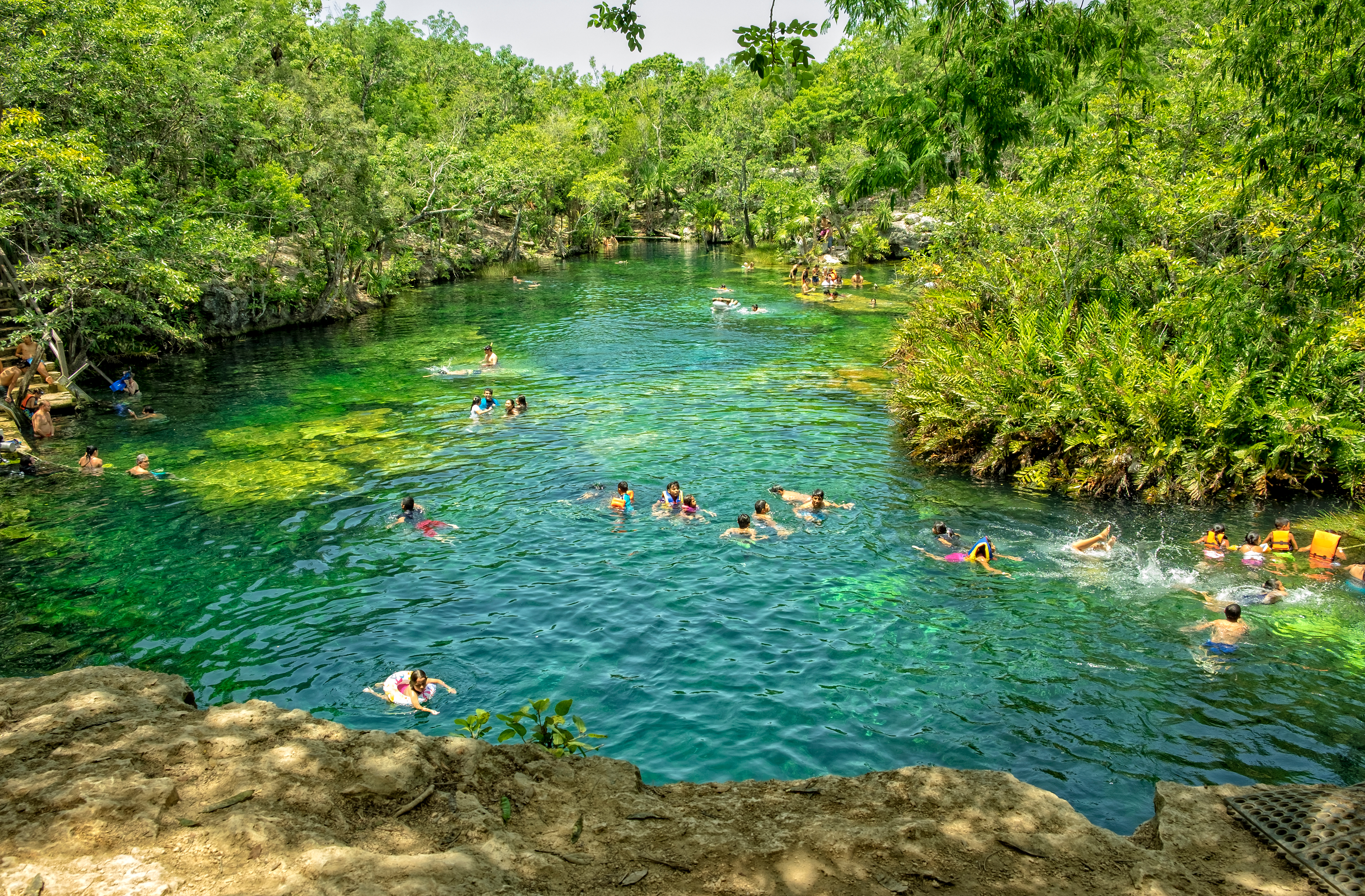 Shutterstock 1065055997 Playa Del Carmen, Yucatan, Mexico August 2015 Cenote Jardín Del Edén